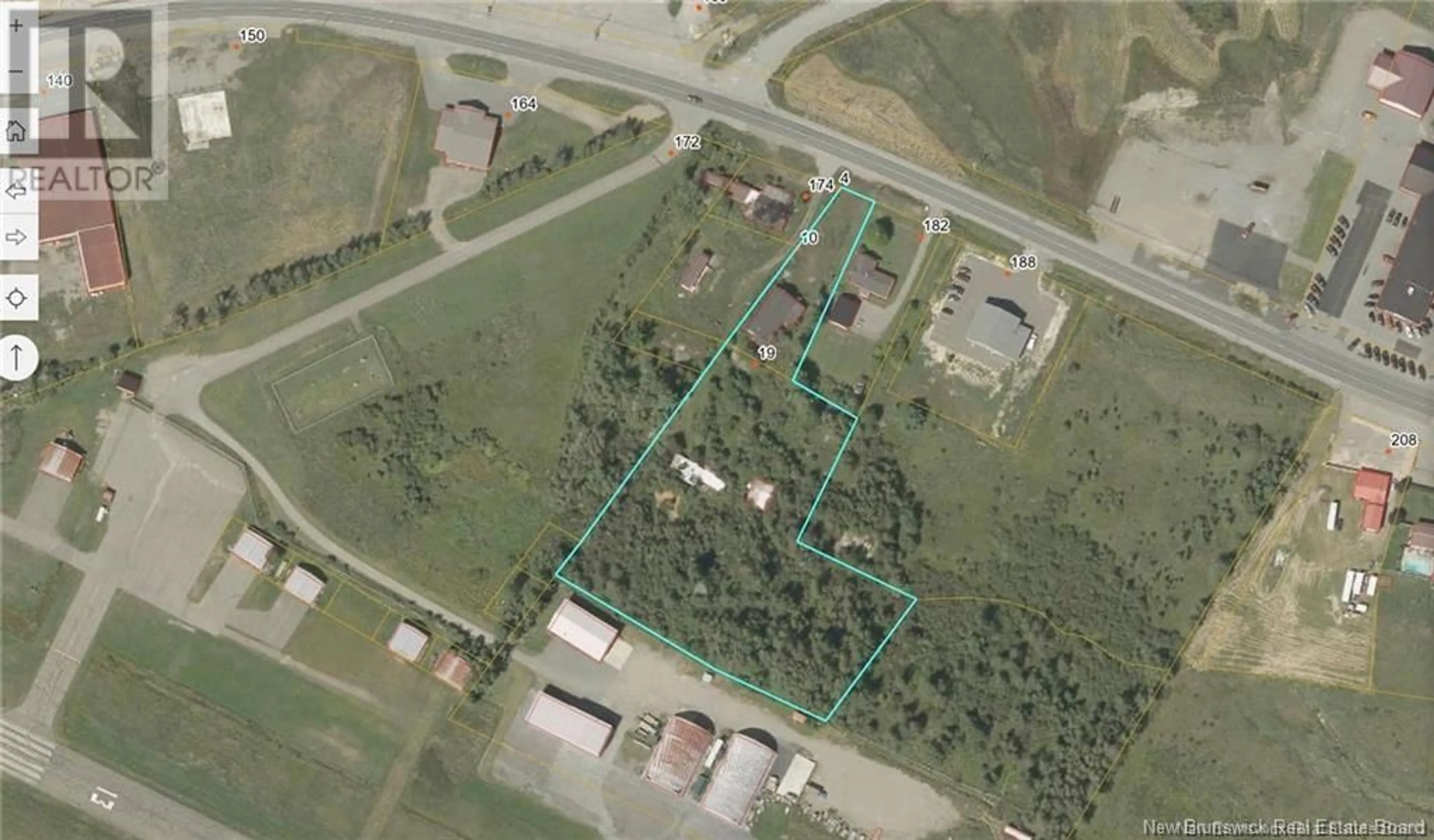 Picture of a map for 180 ROUTE 170, Oak Bay New Brunswick E3L3X7