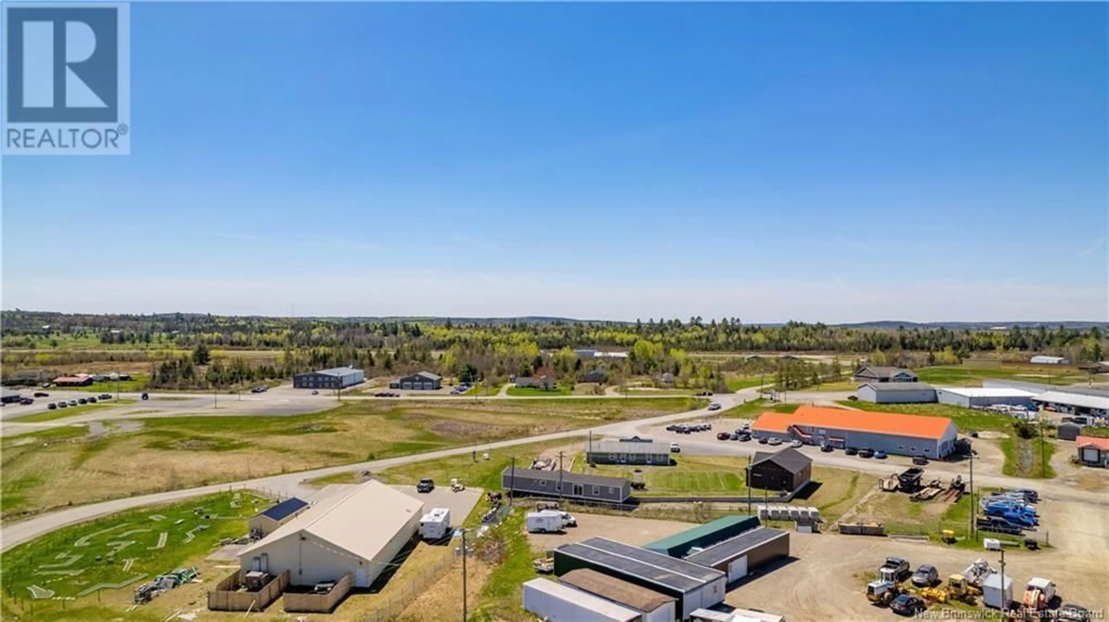 A pic from outside/outdoor area/front of a property/back of a property/a pic from drone, unknown for 180 ROUTE 170, Oak Bay New Brunswick E3L3X7