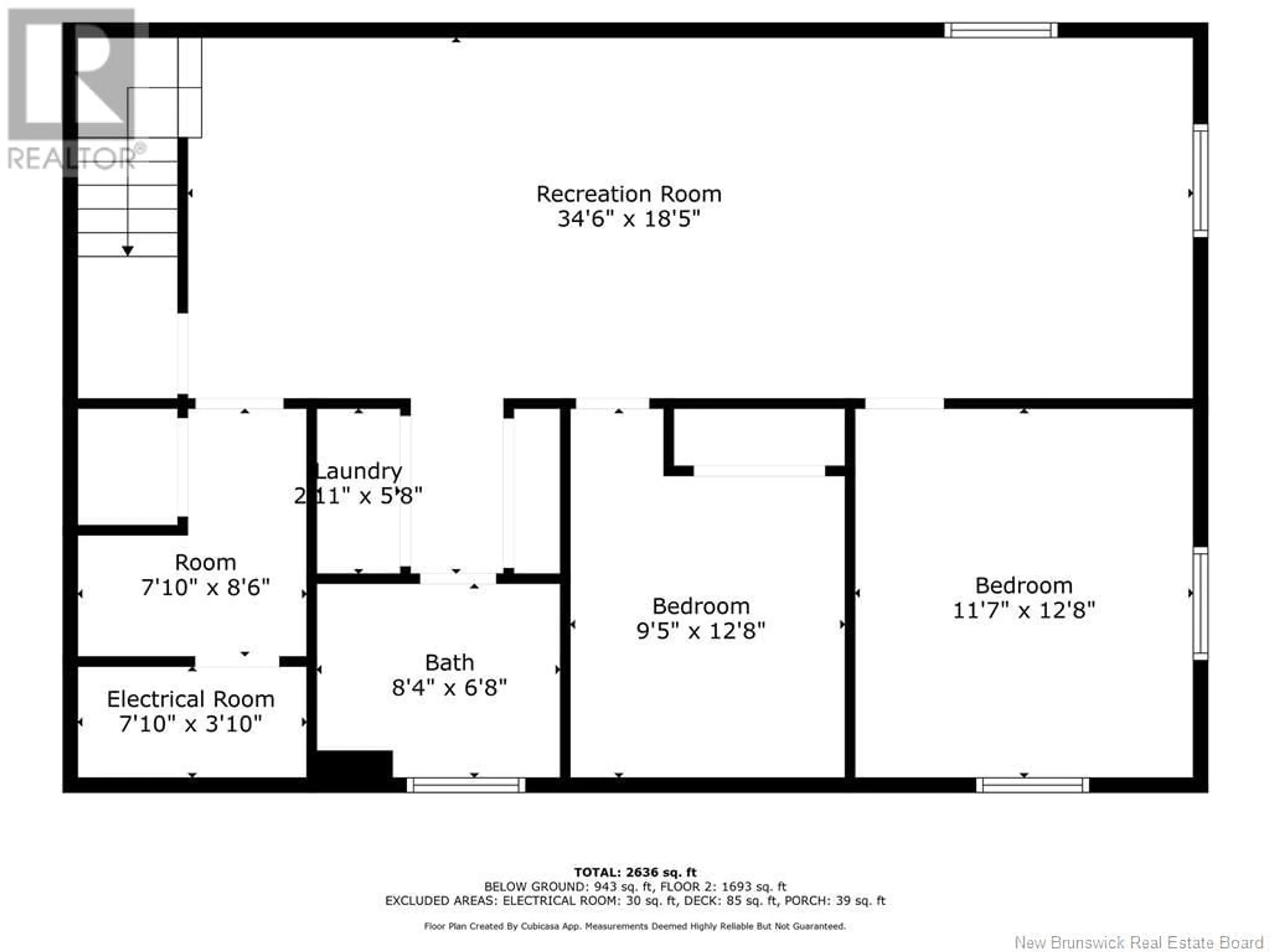 Floor plan for 17 LANE 51, Charlo New Brunswick E8E2X2