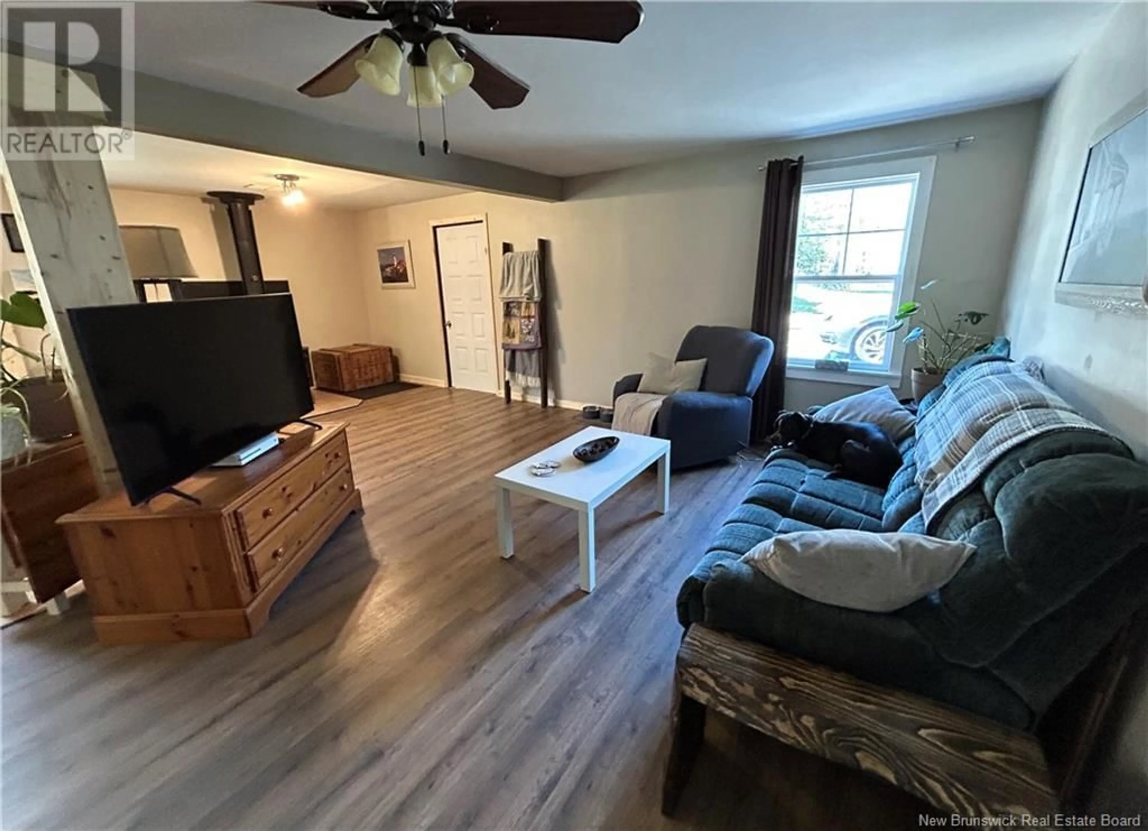 Living room with furniture, wood/laminate floor for 1256 ROUTE 10, Noonan New Brunswick E3A8R1
