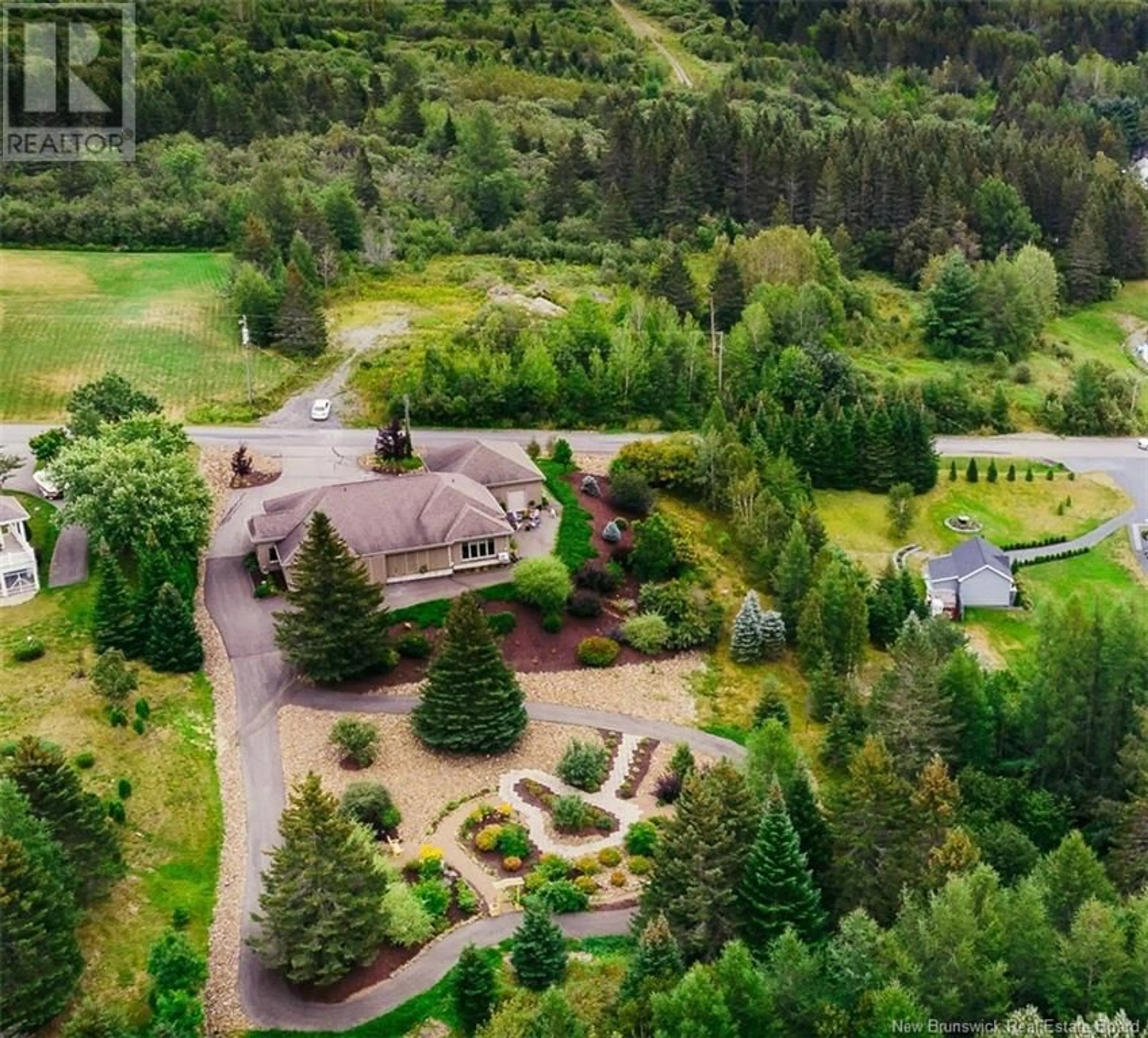 A pic from outside/outdoor area/front of a property/back of a property/a pic from drone, unknown for 22 DU BOISÉ STREET, Saint-Basile New Brunswick E7C3C6