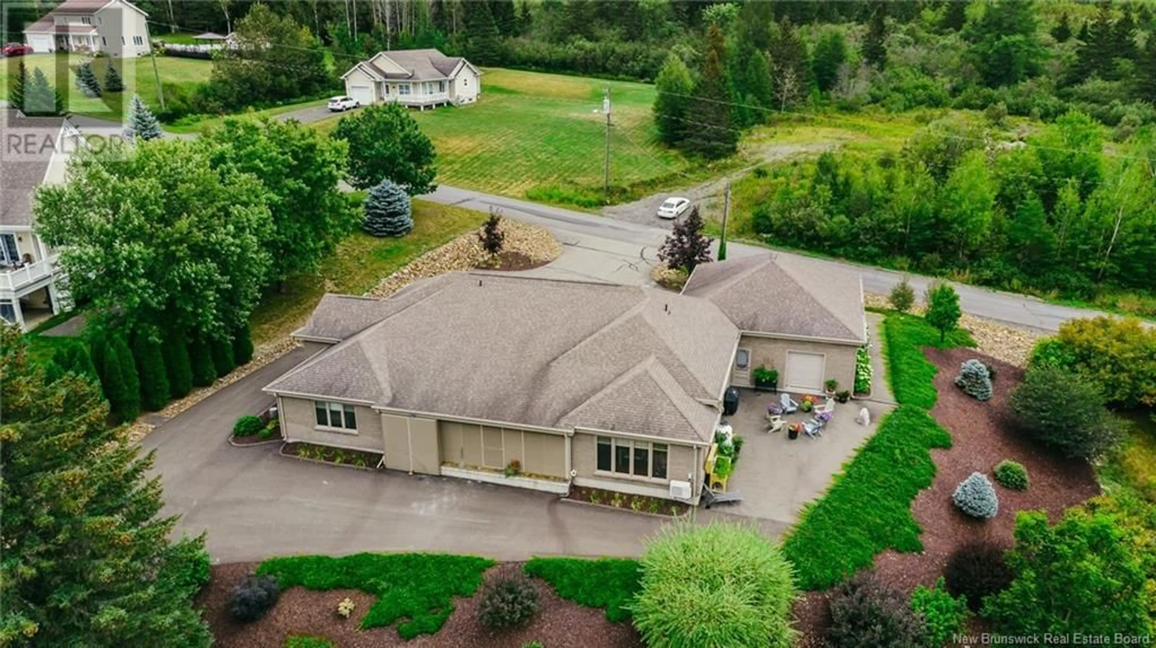 A pic from outside/outdoor area/front of a property/back of a property/a pic from drone, unknown for 22 DU BOISÉ STREET, Saint-Basile New Brunswick E7C3C6