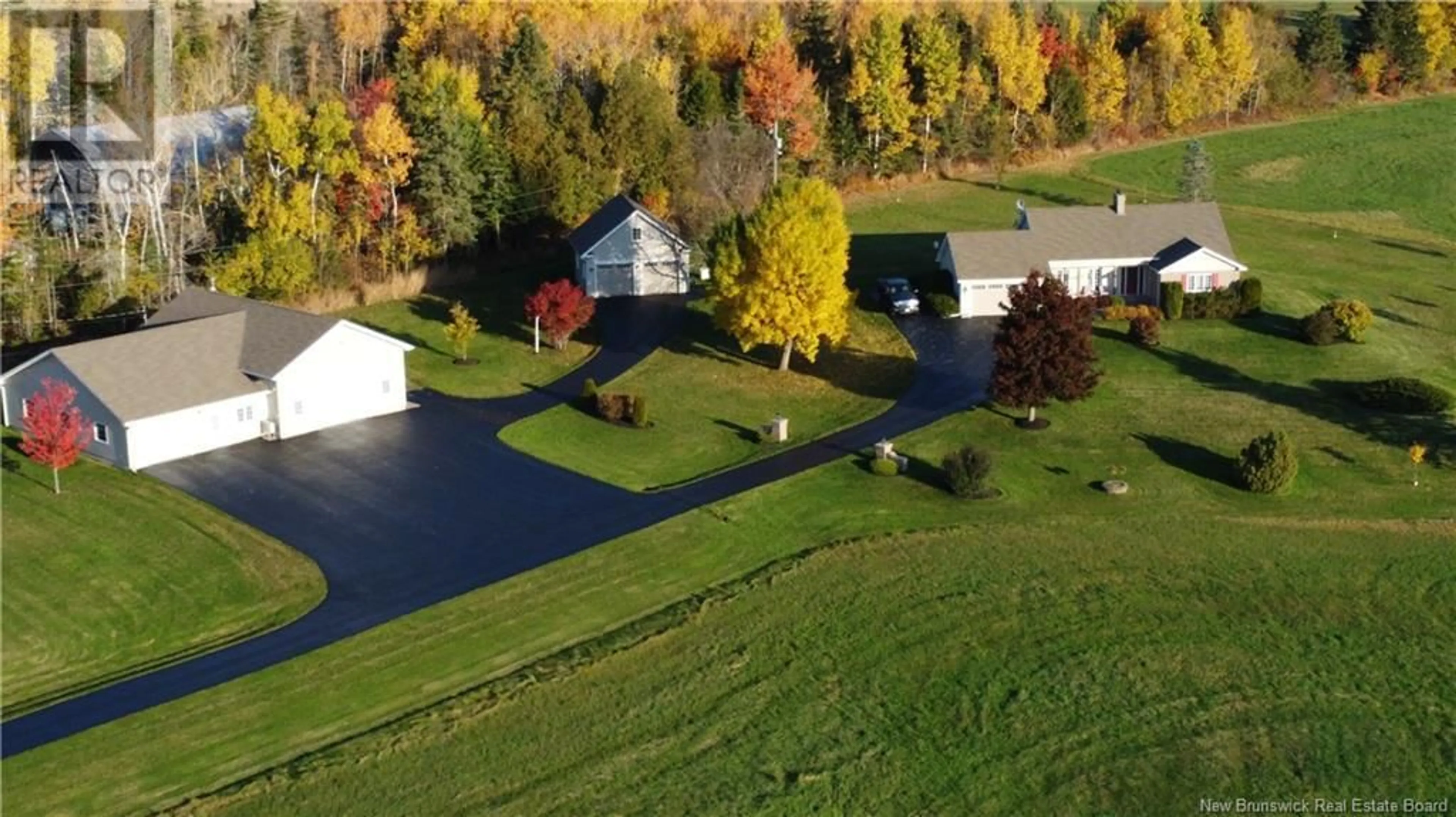 A pic from outside/outdoor area/front of a property/back of a property/a pic from drone, unknown for 121 FAWCETT HILL ROAD, Fawcett Hill New Brunswick E4Z2W7