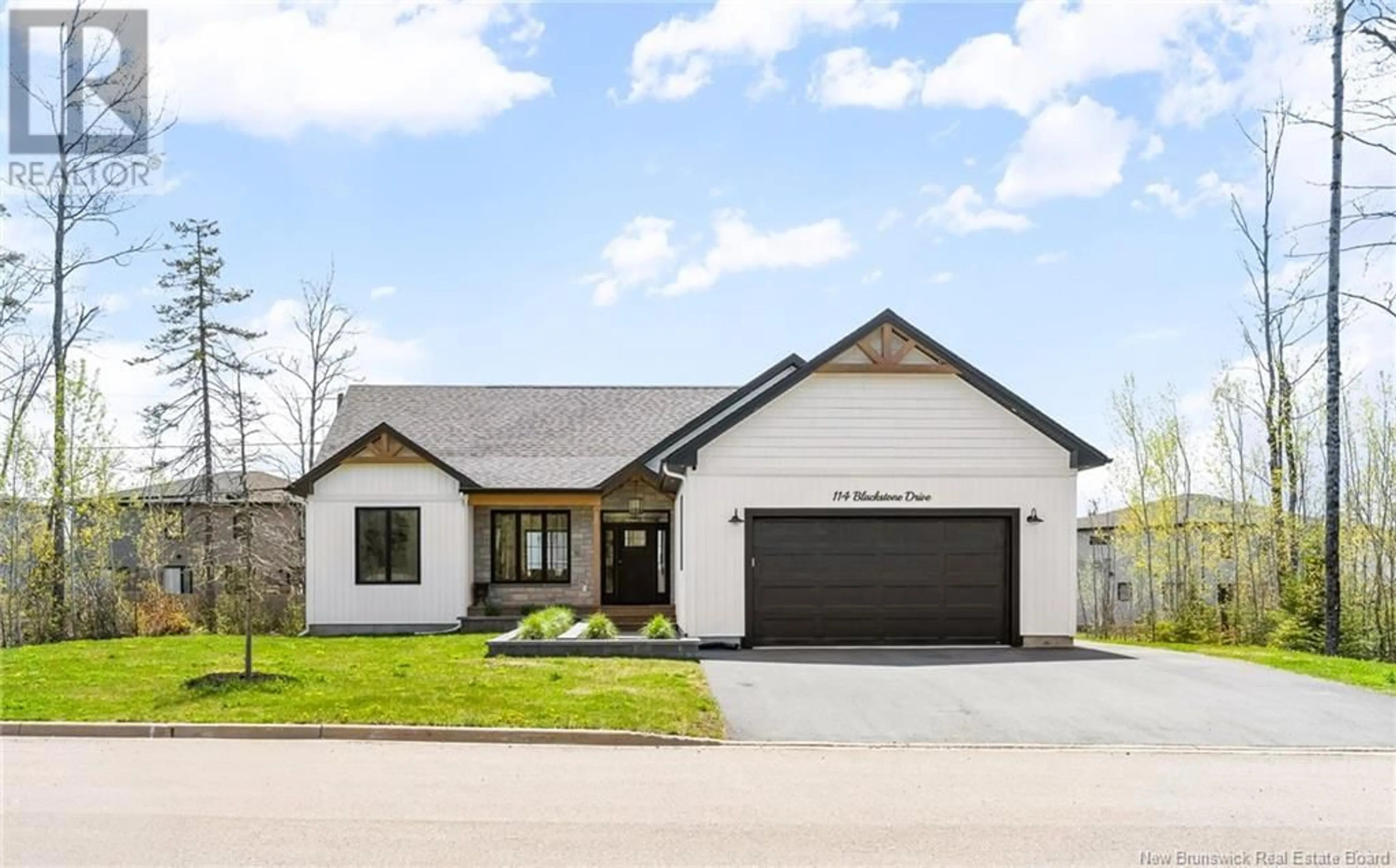 Home with brick exterior material, street for 114 BLACKSTONE, Moncton New Brunswick E1G0X8