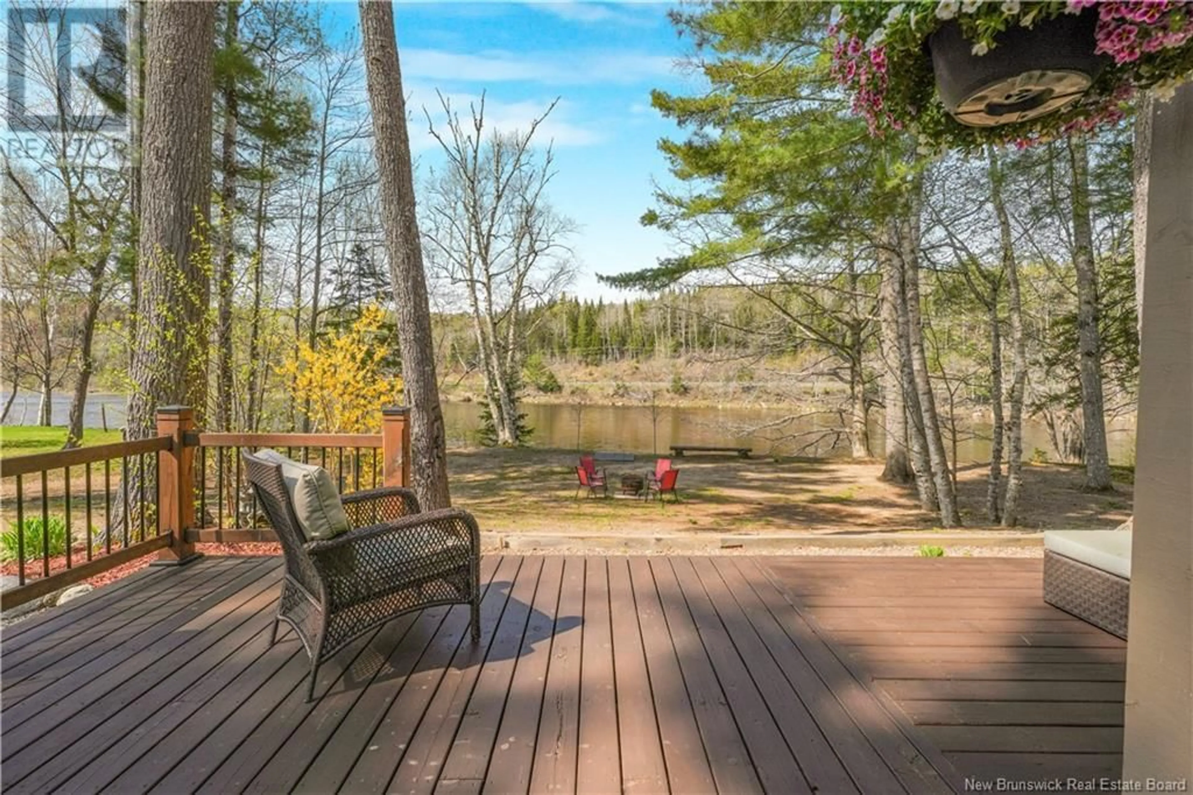 Patio, water/lake/river/ocean view for 105 CAMP ROAD, Durham Bridge New Brunswick E6C1N8