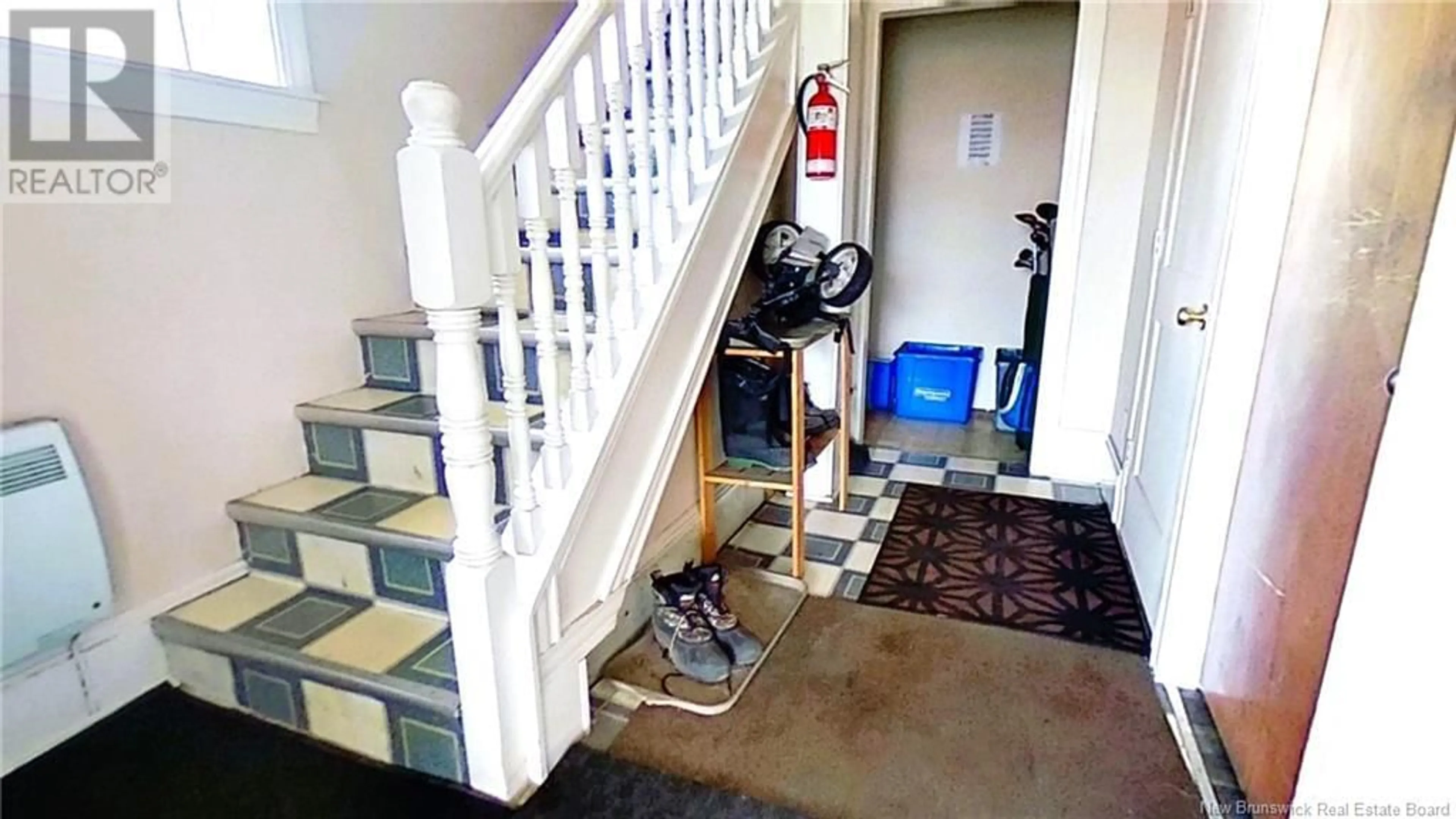 Indoor foyer for 420 SMYTHE STREET, Fredericton New Brunswick E3B3E5