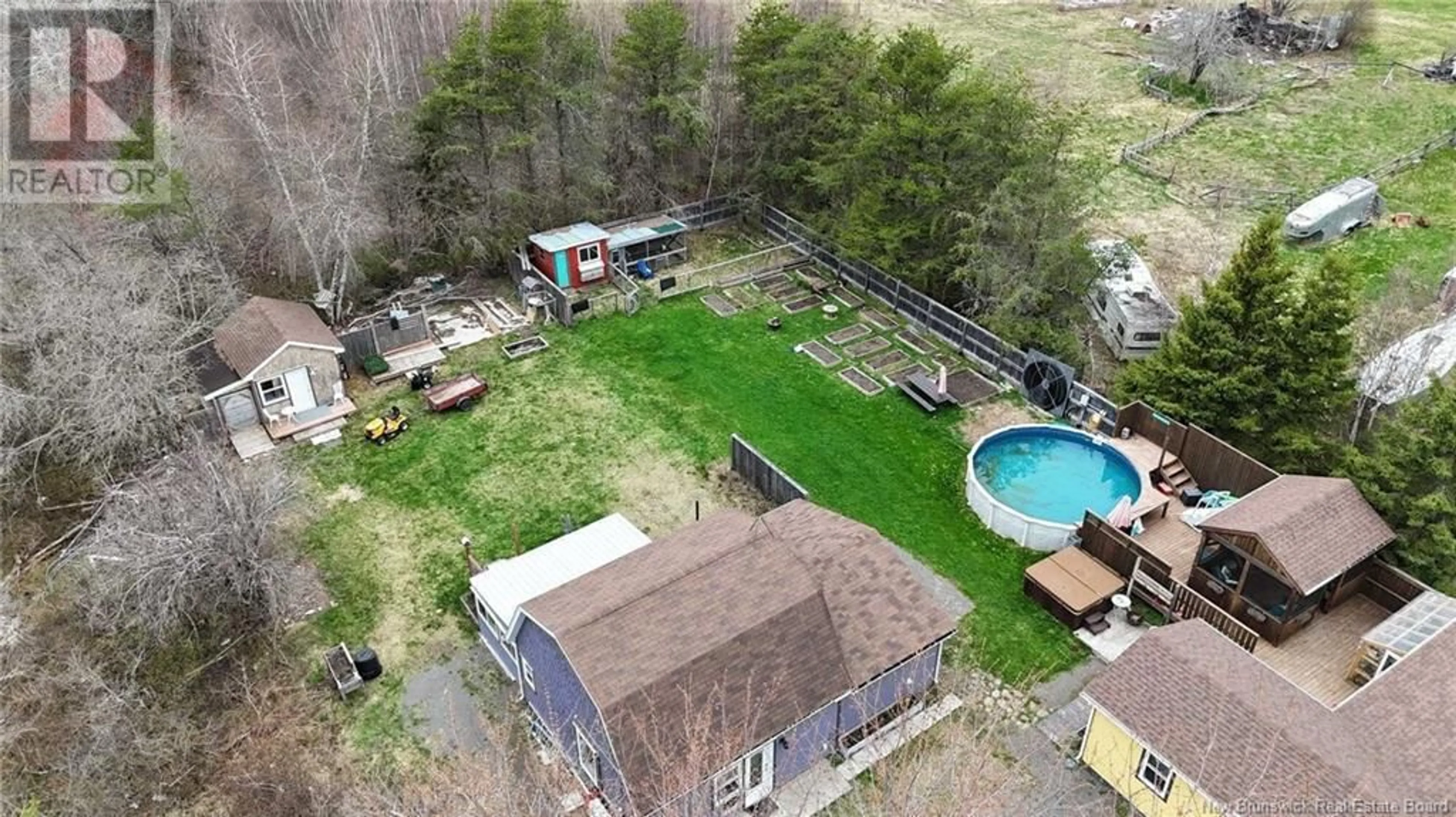 A pic from outside/outdoor area/front of a property/back of a property/a pic from drone, water/lake/river/ocean view for 559 ALDOUANE STATION CROSS ROAD, Aldouane New Brunswick E4W4K5