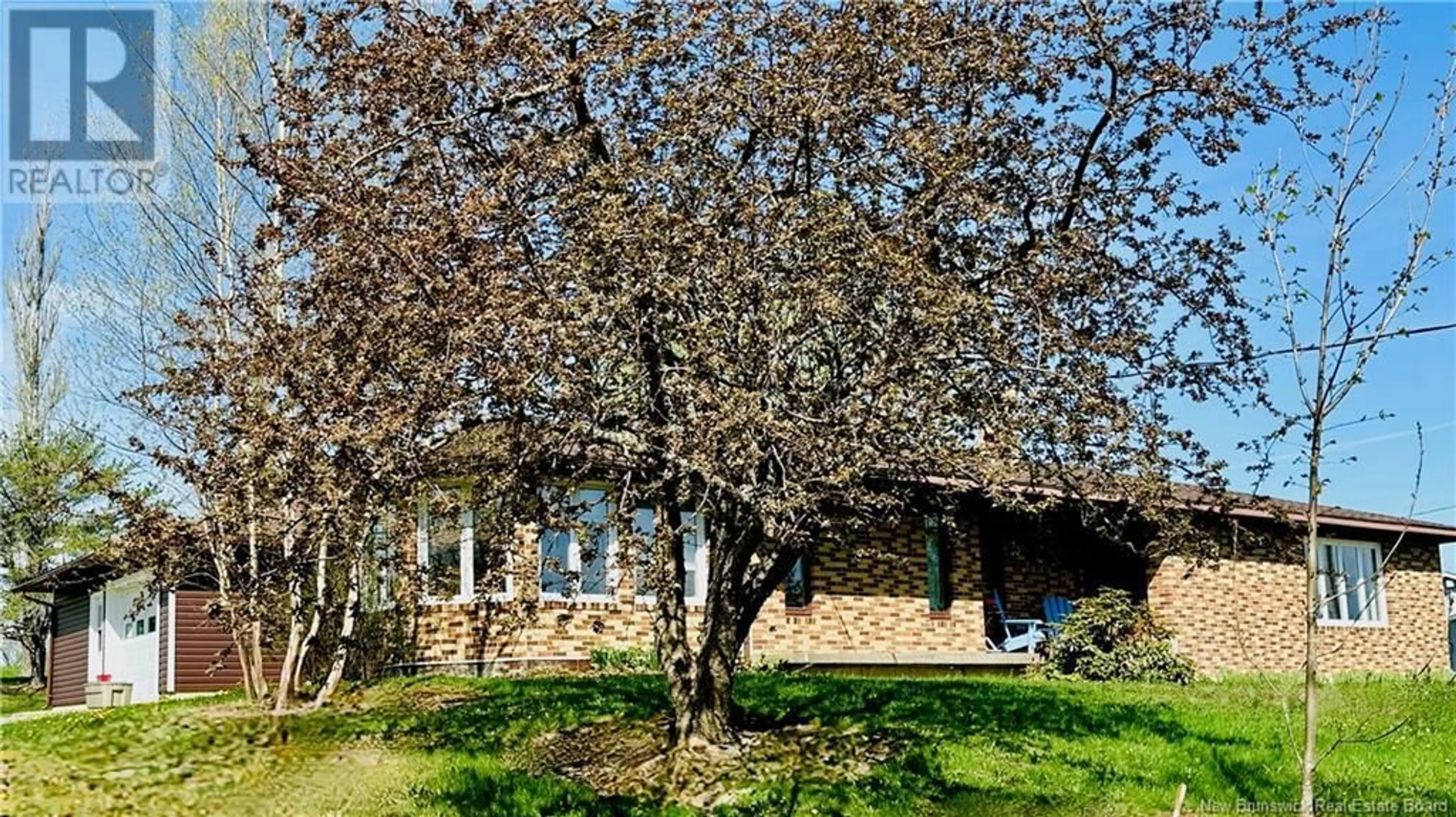 A pic from outside/outdoor area/front of a property/back of a property/a pic from drone, street for 497 550 ROUTE, Hartford New Brunswick E7M5L4