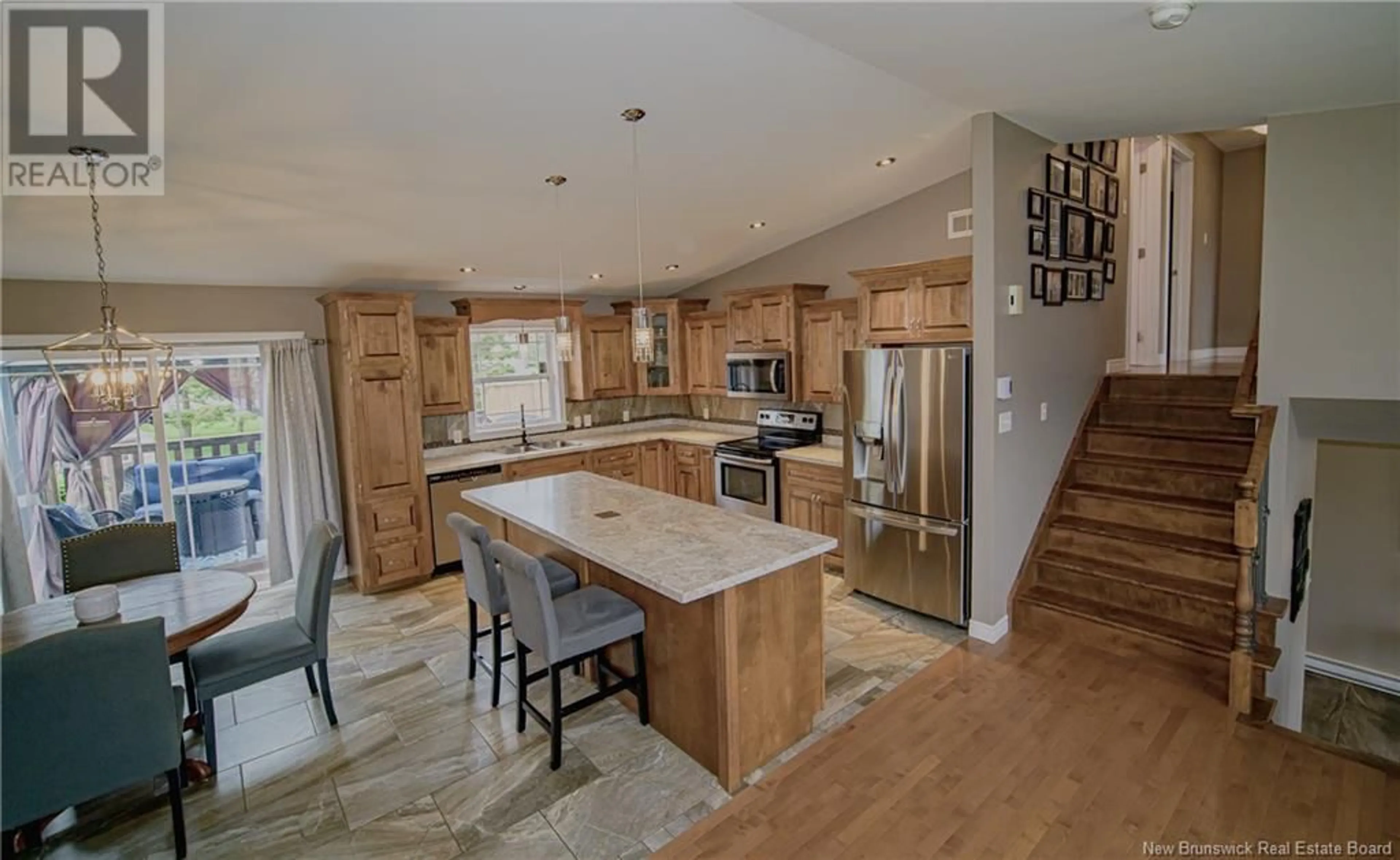 Open concept kitchen, unknown for 27 BURNETT STREET, Oromocto New Brunswick E2V0J6