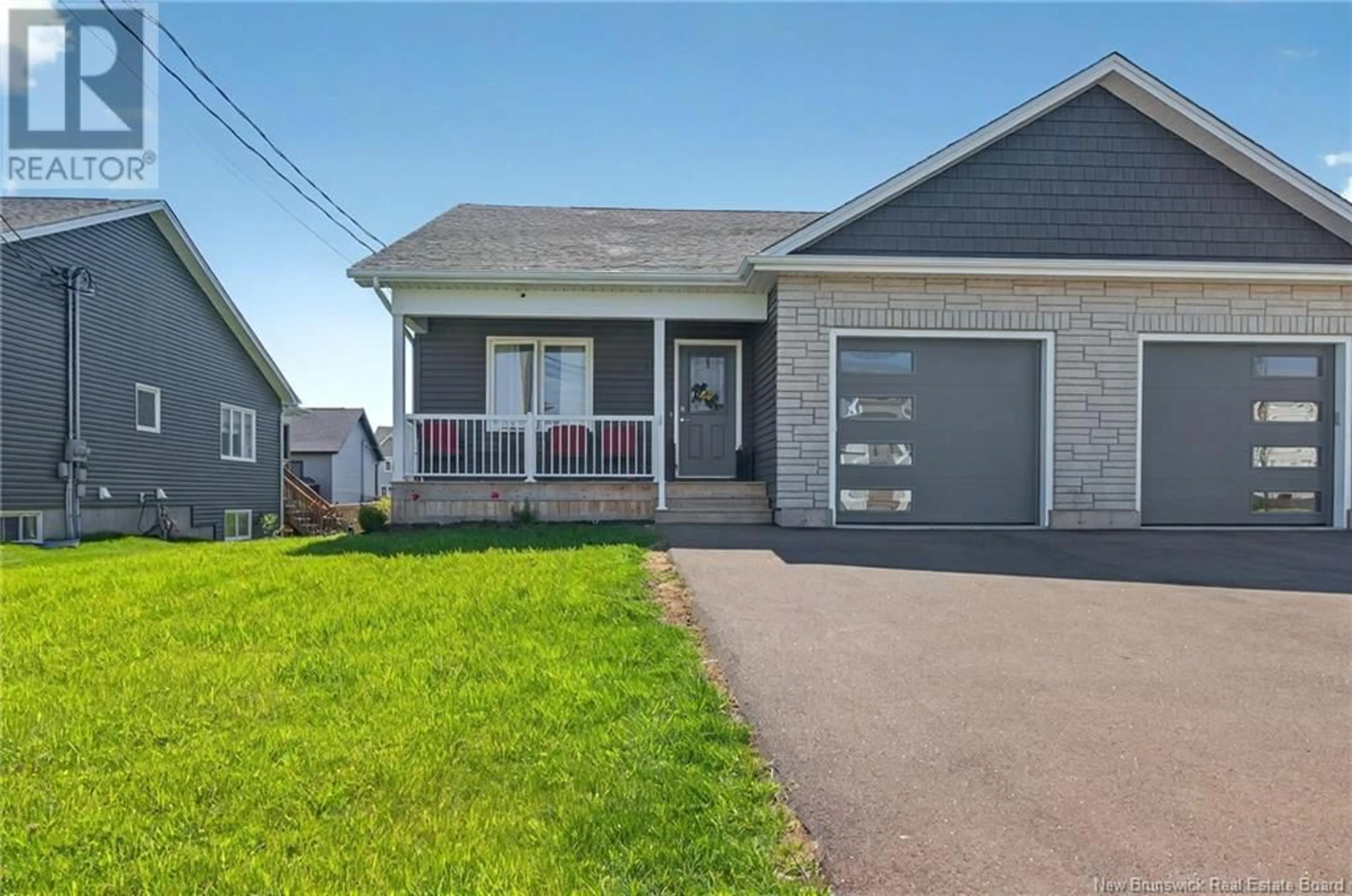 Home with vinyl exterior material, street for 45 SATLEVILLE CRESCENT, Riverview New Brunswick E1B0W3