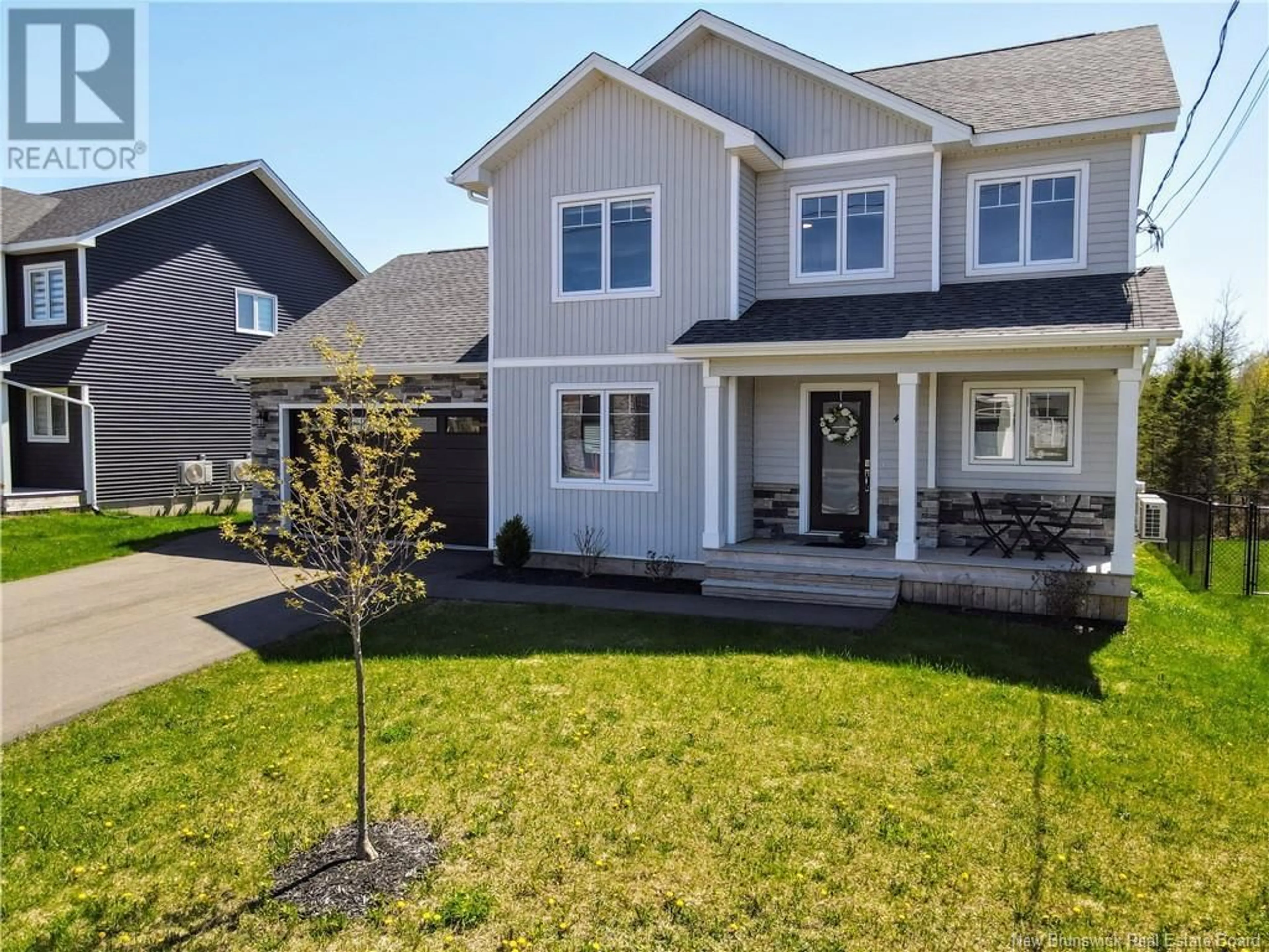 Home with vinyl exterior material, street for 420 MAPLEHURST DRIVE, Moncton New Brunswick E1G6C9
