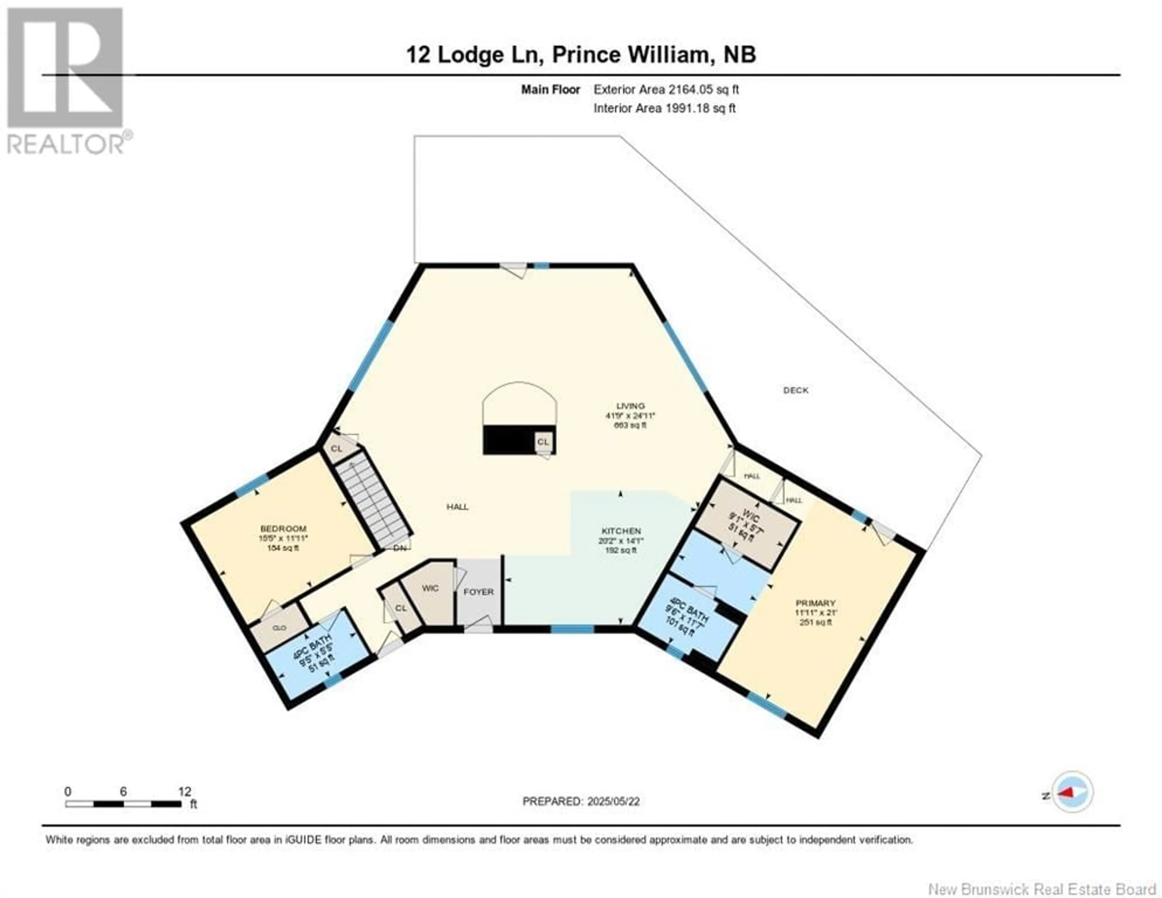 Floor plan for 12 LODGE LANE, Prince William New Brunswick E6K3S9