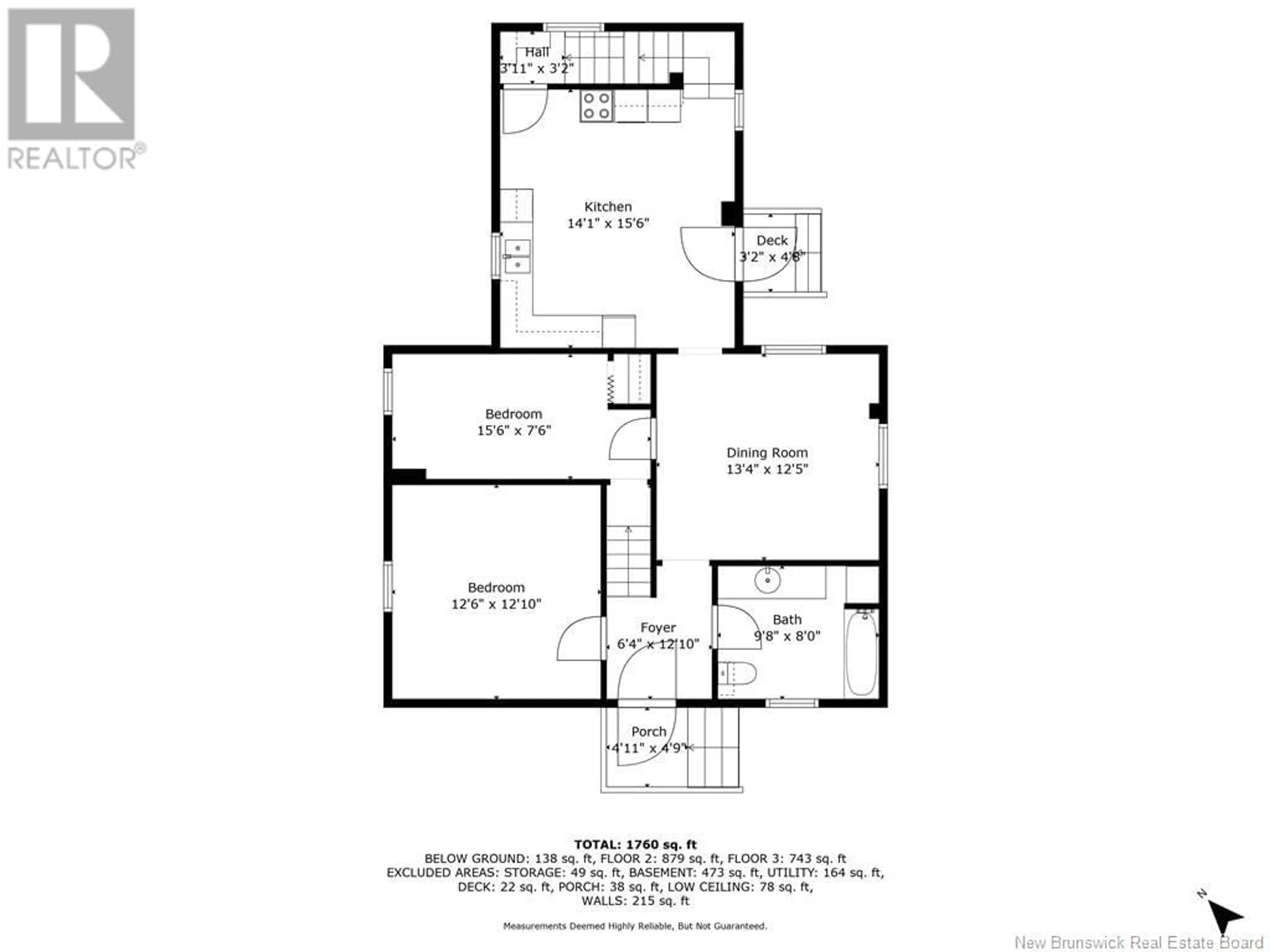 Floor plan for 37 ST. ANDREWS STREET, Miramichi New Brunswick E1N2C5