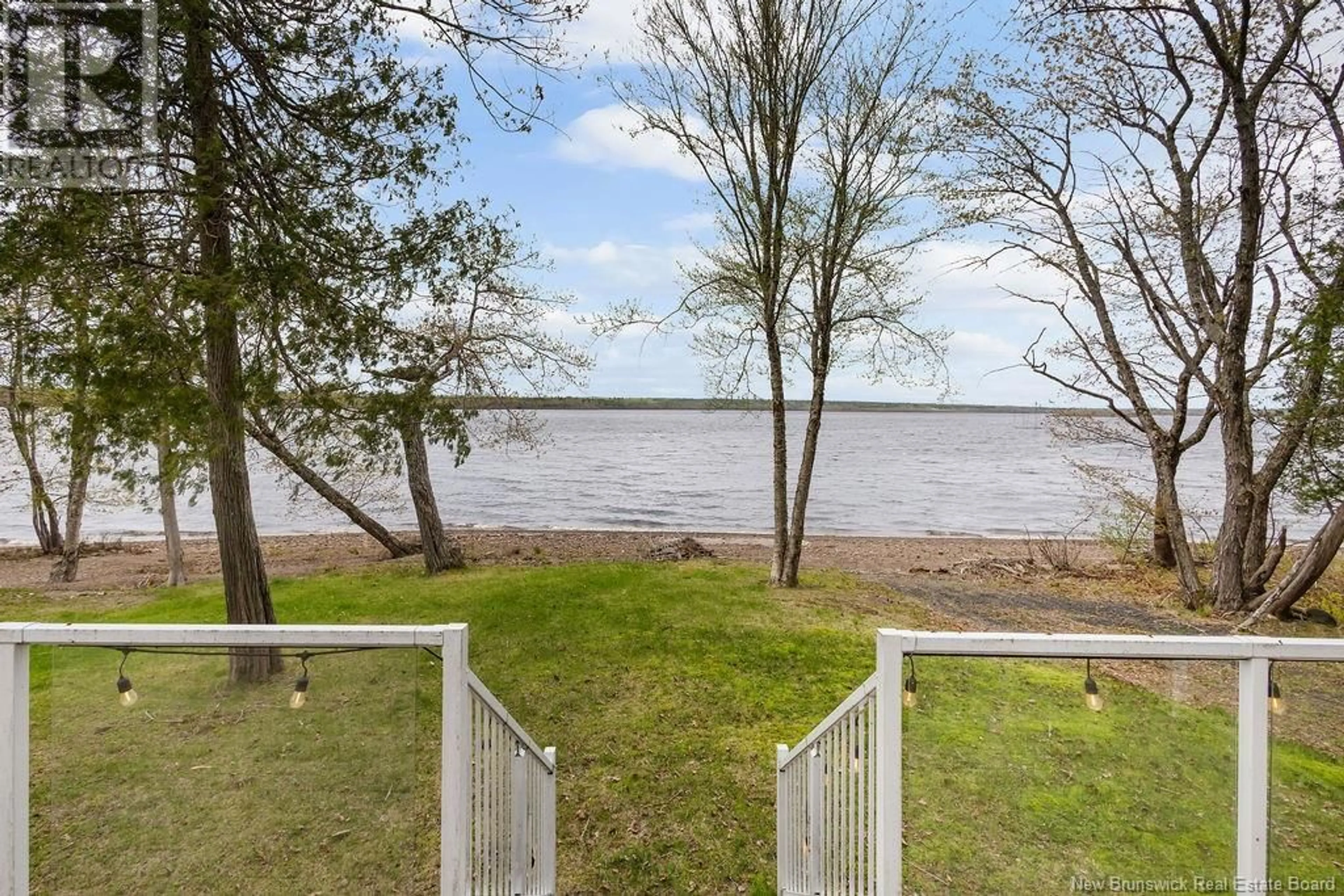 Patio, water/lake/river/ocean view for 25 INDIAN LAKE, Lakeville Corner New Brunswick E4B1L9
