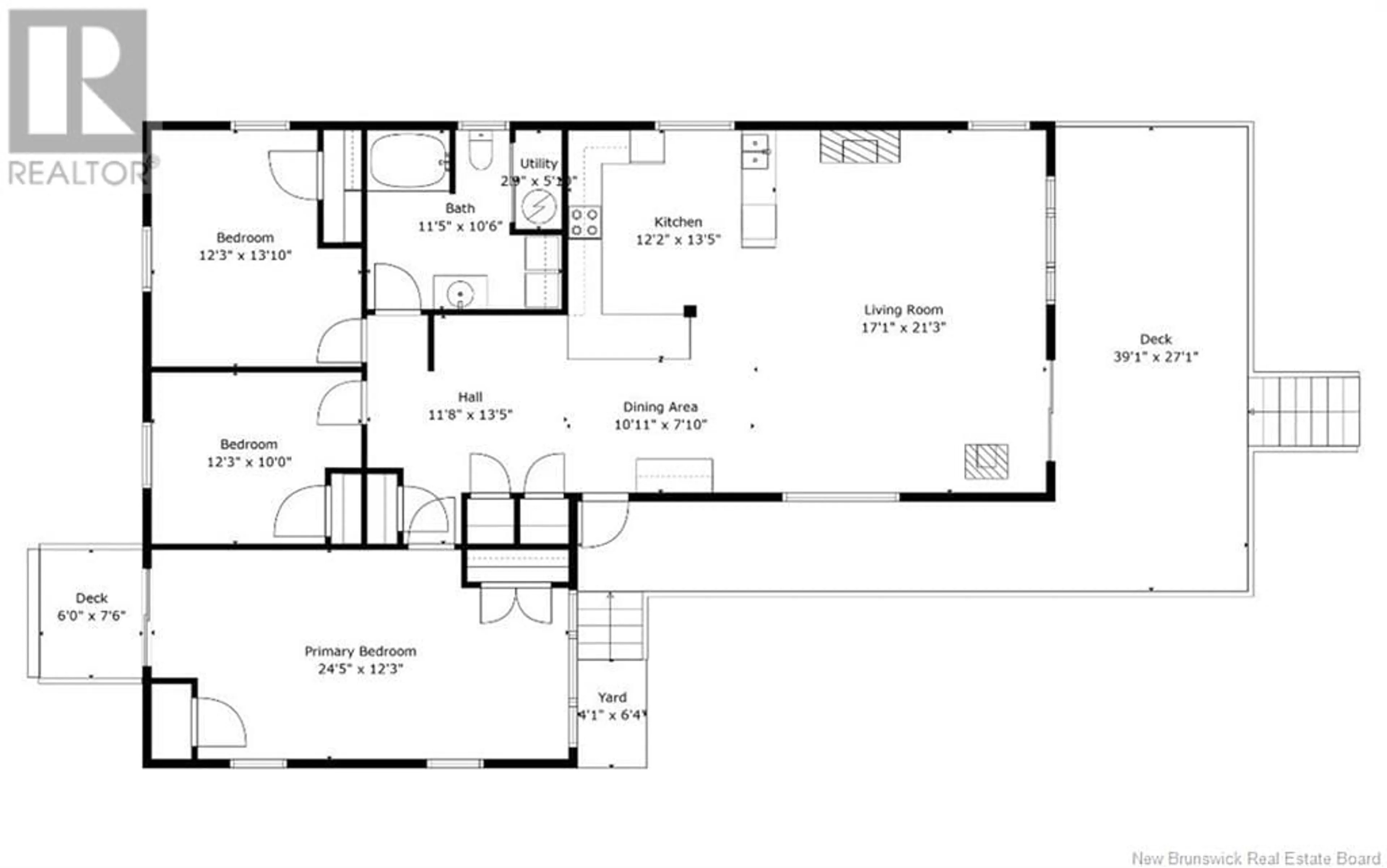Floor plan for 25 INDIAN LAKE, Lakeville Corner New Brunswick E4B1L9