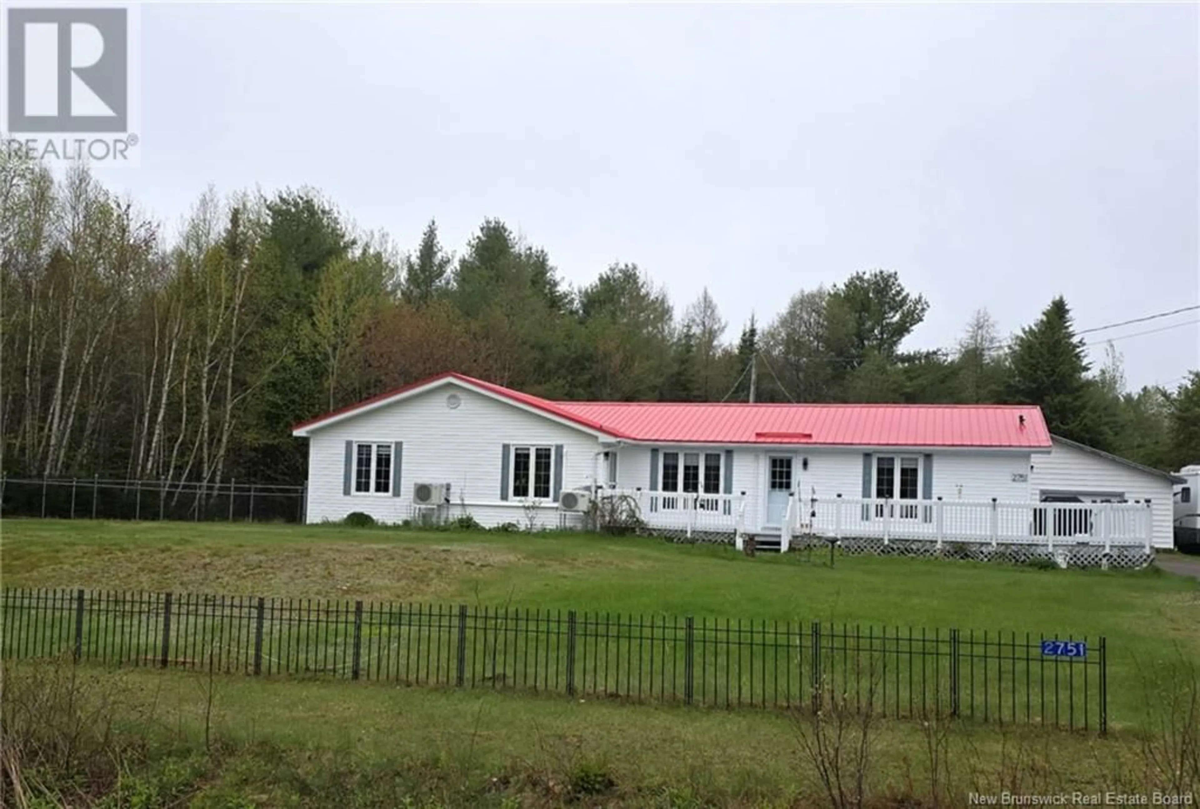 A pic from outside/outdoor area/front of a property/back of a property/a pic from drone, building for 2751 RTE 11, Saint-Laurent New Brunswick E9G2J5