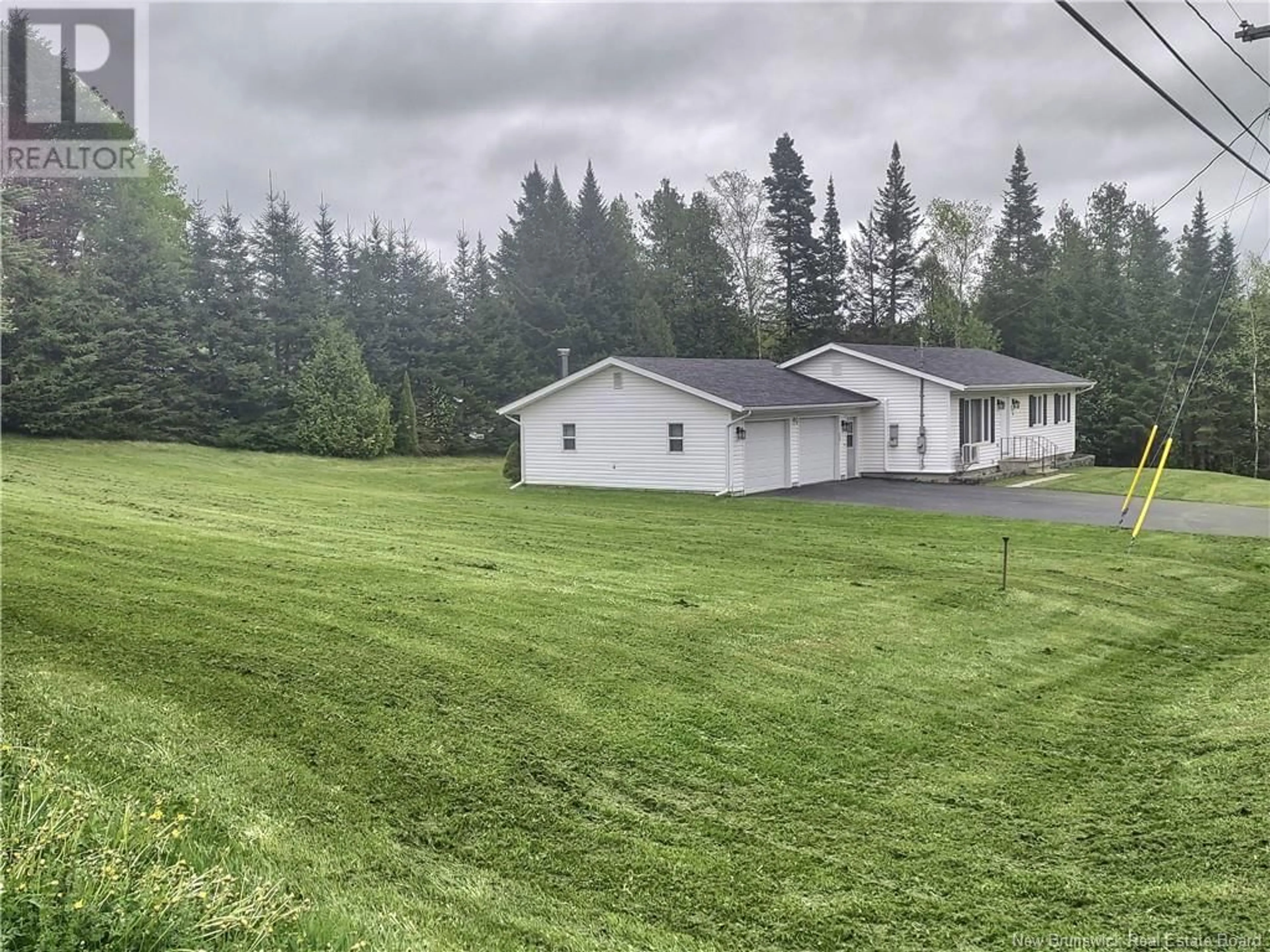 A pic from outside/outdoor area/front of a property/back of a property/a pic from drone, unknown for 214 BARRETT STREET, Perth-Andover New Brunswick E7H1C9