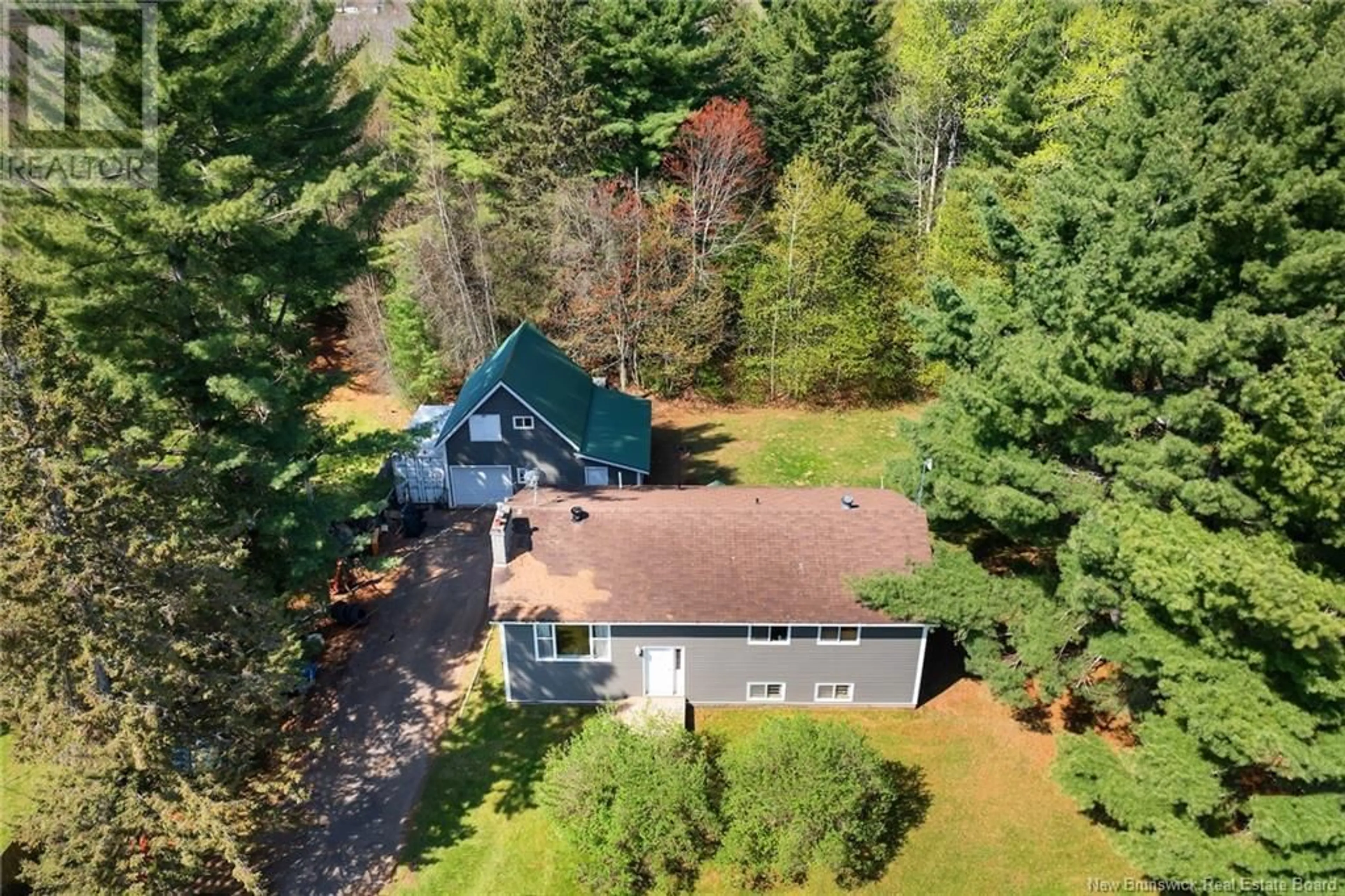 A pic from outside/outdoor area/front of a property/back of a property/a pic from drone, unknown for 6 DUPLISEA ROAD, Central Blissville New Brunswick E5L1R9