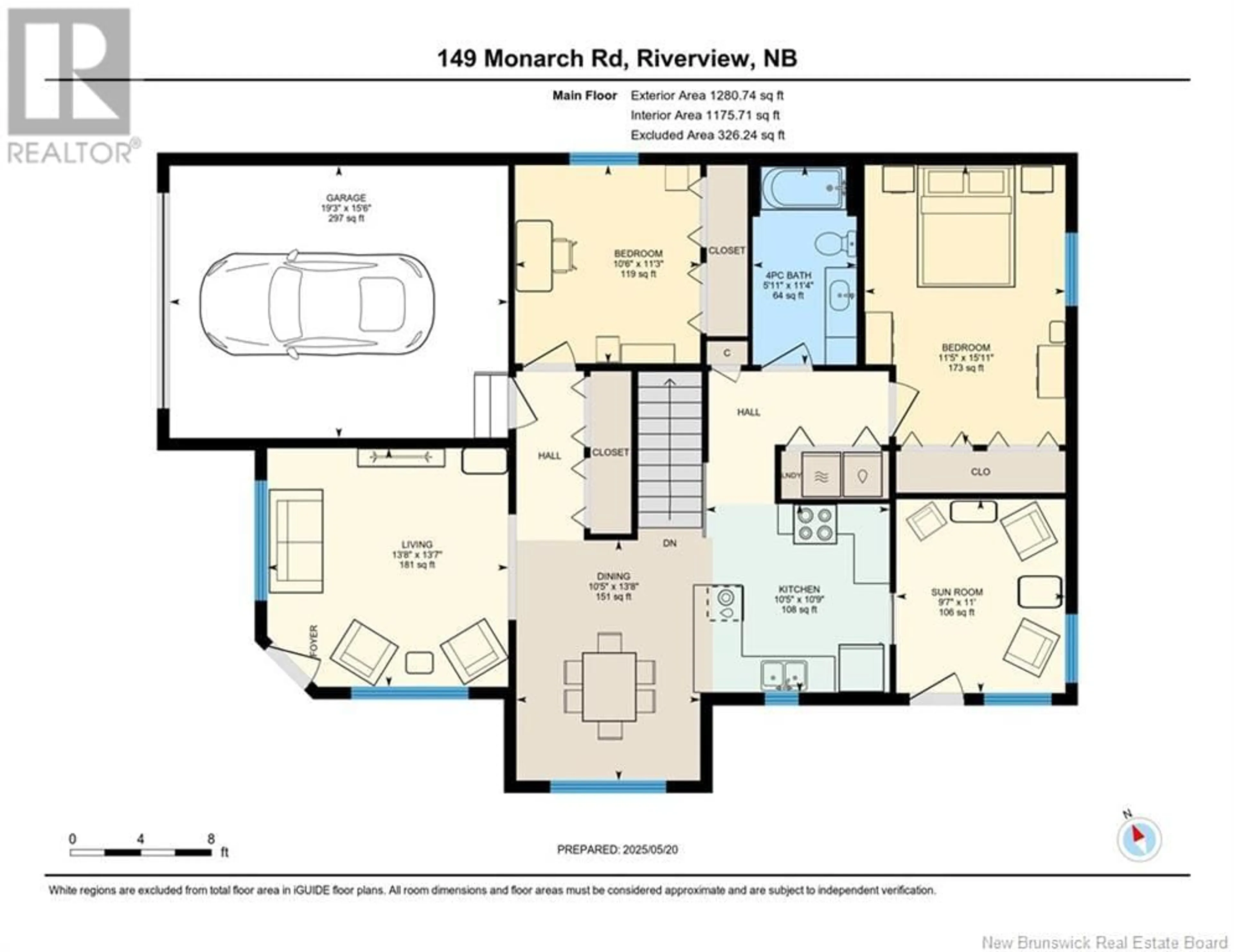 Floor plan for 149 MONARCH ROAD, Riverview New Brunswick E1B5V2