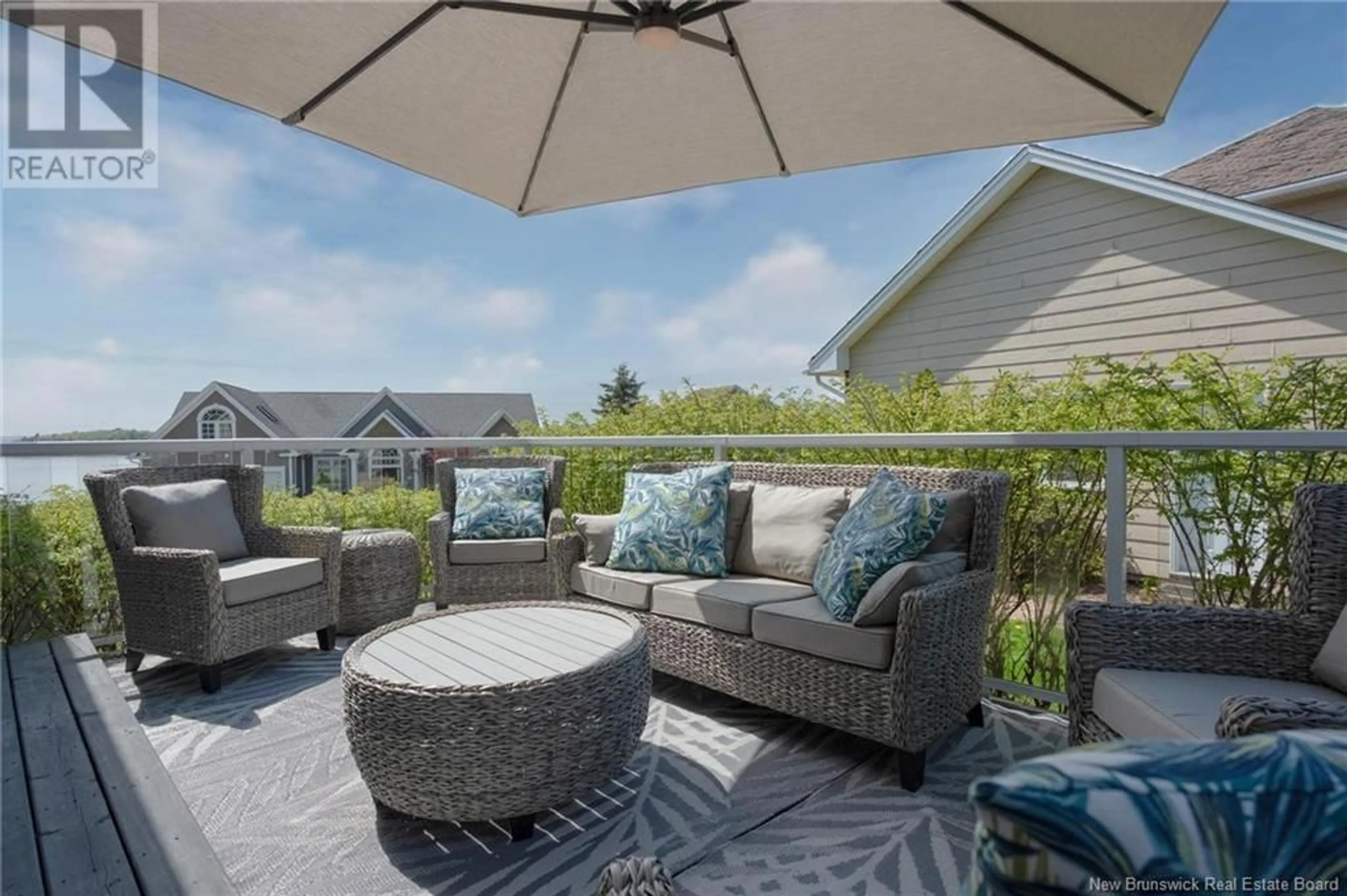 Patio, water/lake/river/ocean view for 50 BRIGADOON TERRACE, Saint John New Brunswick E2K5N5