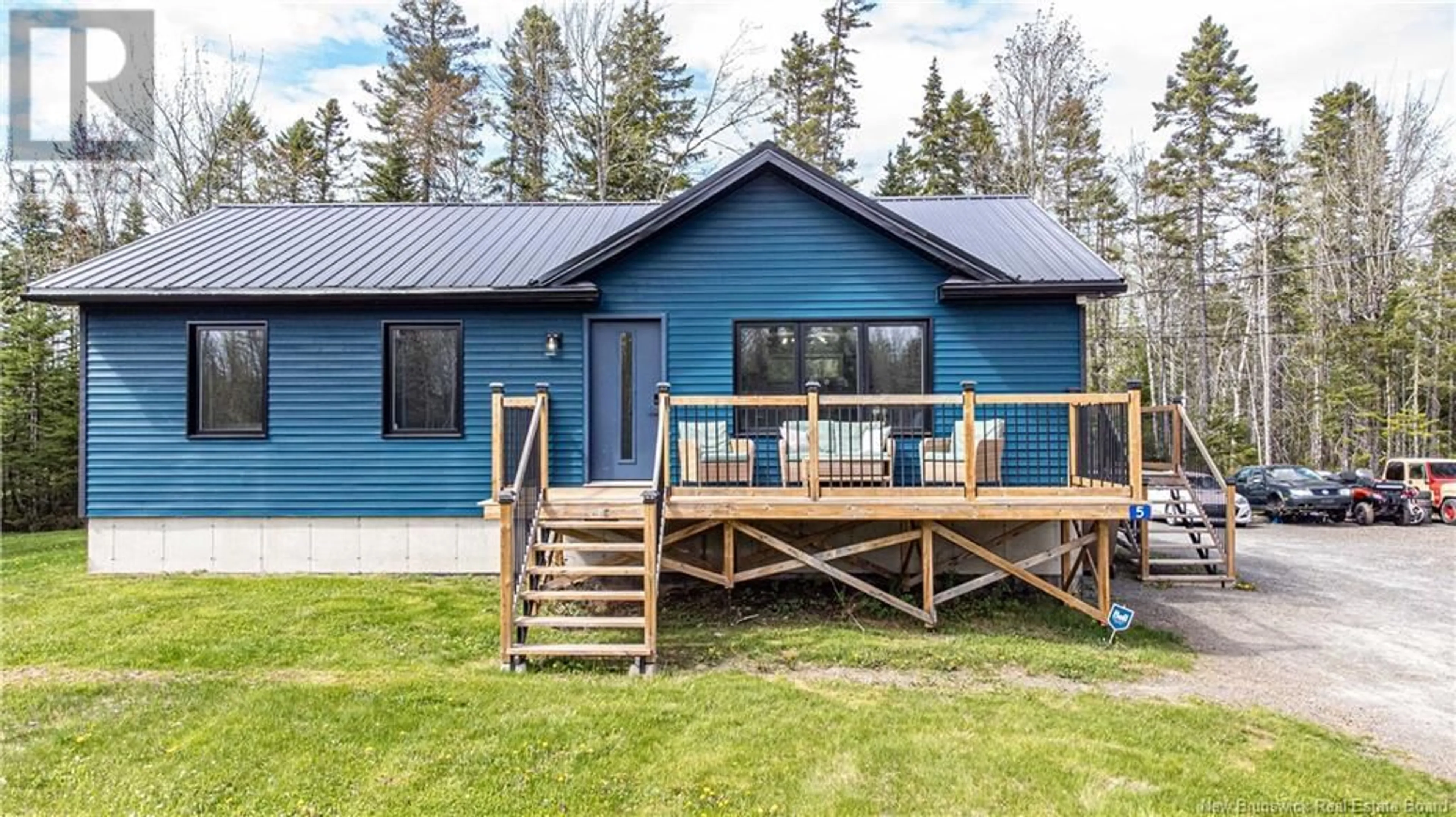 Home with vinyl exterior material, unknown for 5 BRETT JONATHAN DRIVE, Rusagonis New Brunswick E3B0S4