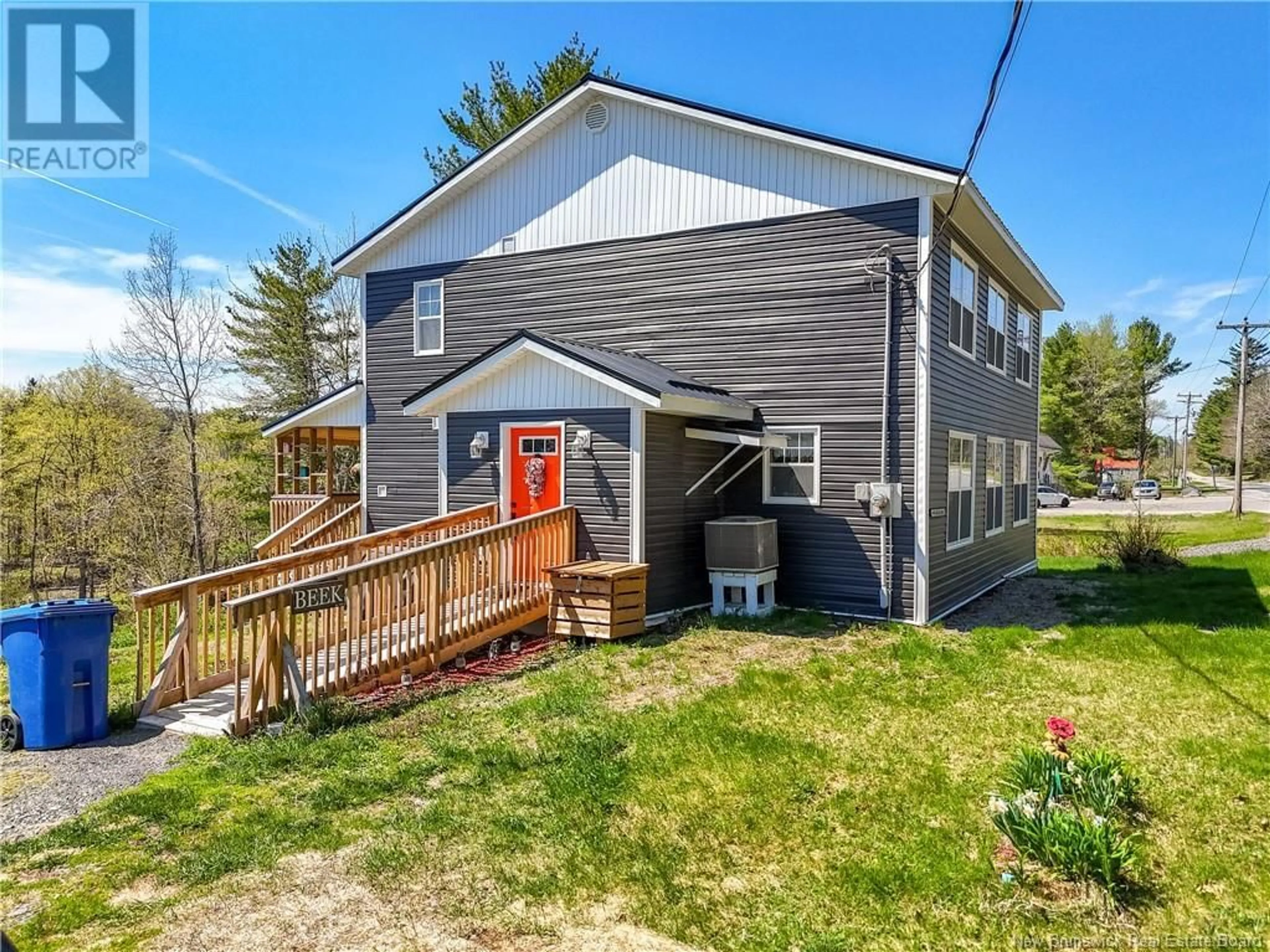 A pic from outside/outdoor area/front of a property/back of a property/a pic from drone, street for 3300 ROUTE 625, Taxis River New Brunswick E6A1E9