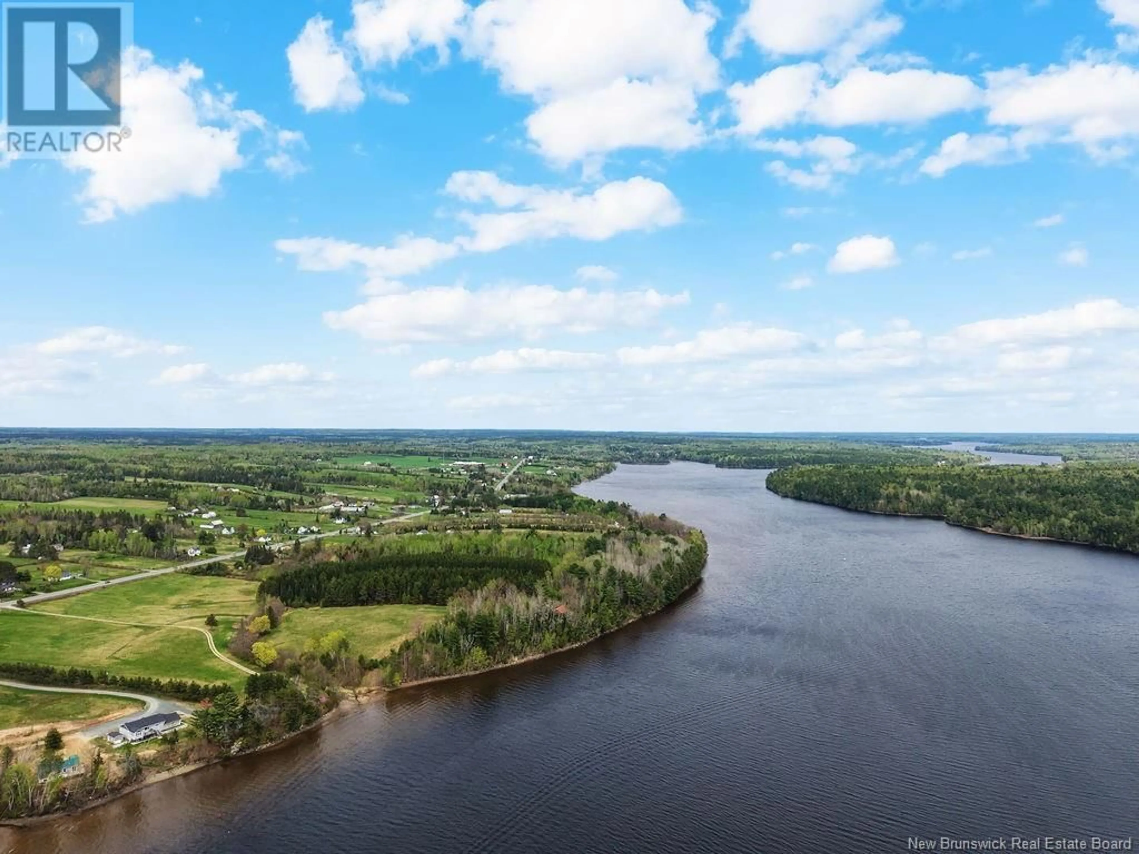 A pic from outside/outdoor area/front of a property/back of a property/a pic from drone, water/lake/river/ocean view for 1175 ROUTE 425, Whitney New Brunswick E1V4L3