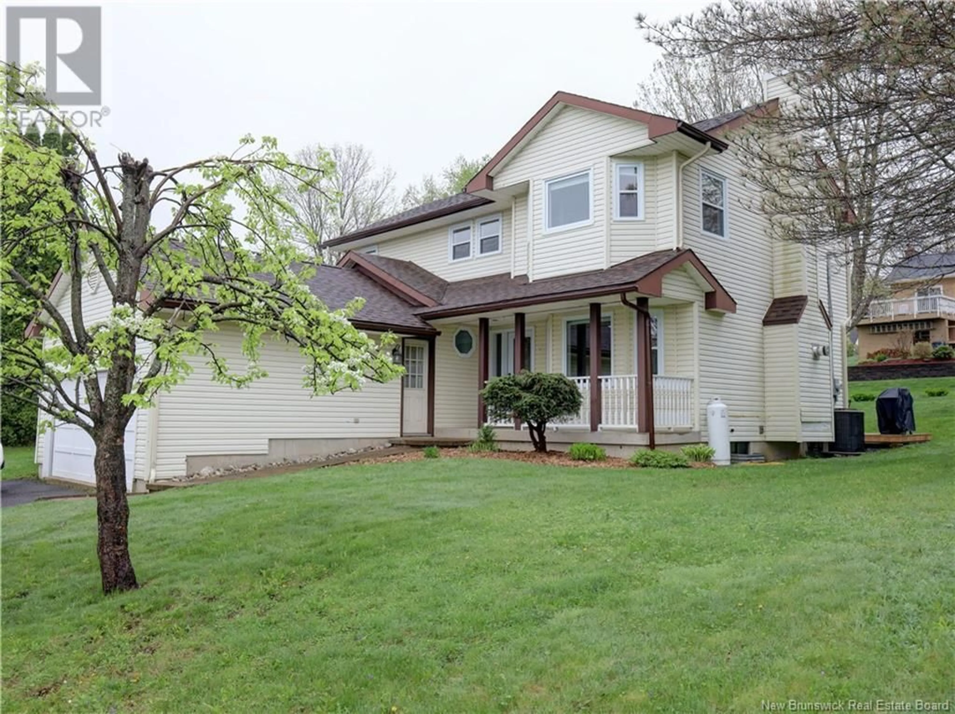 Home with vinyl exterior material, street for 50 TALISMAN CRESCENT, Fredericton New Brunswick E3C1L9