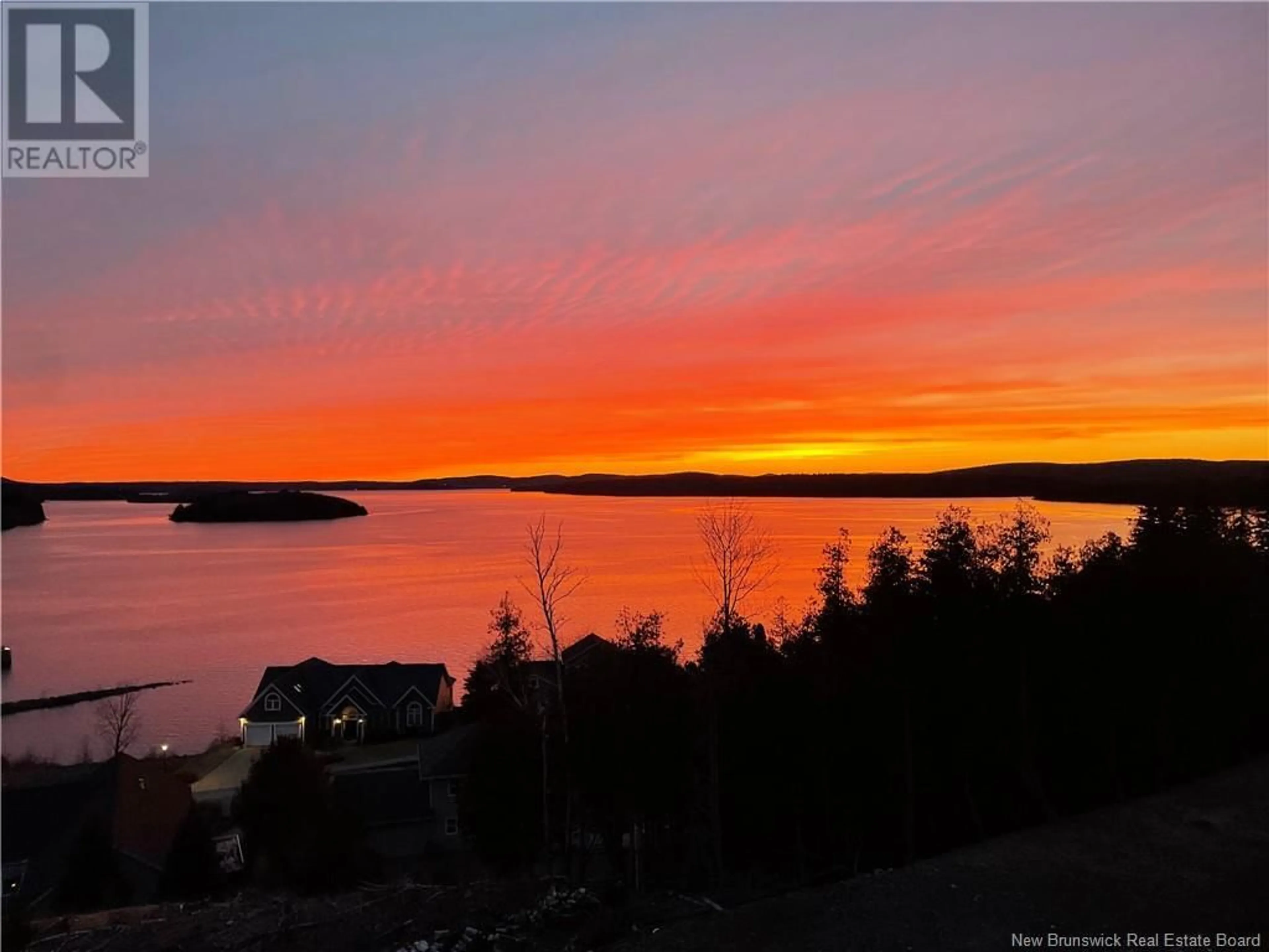 A pic from outside/outdoor area/front of a property/back of a property/a pic from drone, water/lake/river/ocean view for 19 TRUE NORTH LANE, Saint John New Brunswick E2K0G7