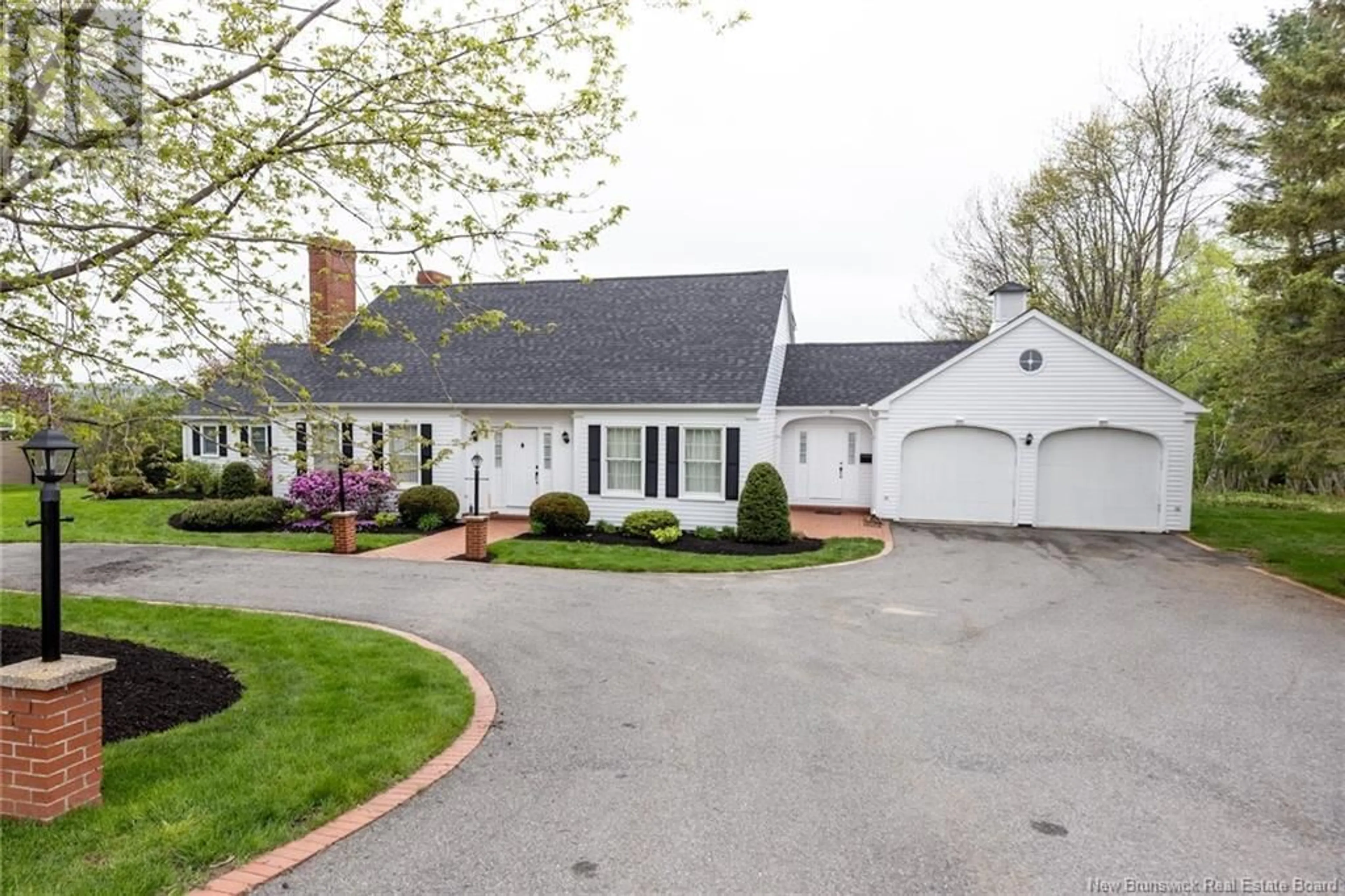 Home with vinyl exterior material, street for 505 GOLF CLUB ROAD, Fredericton New Brunswick E3B5Z5