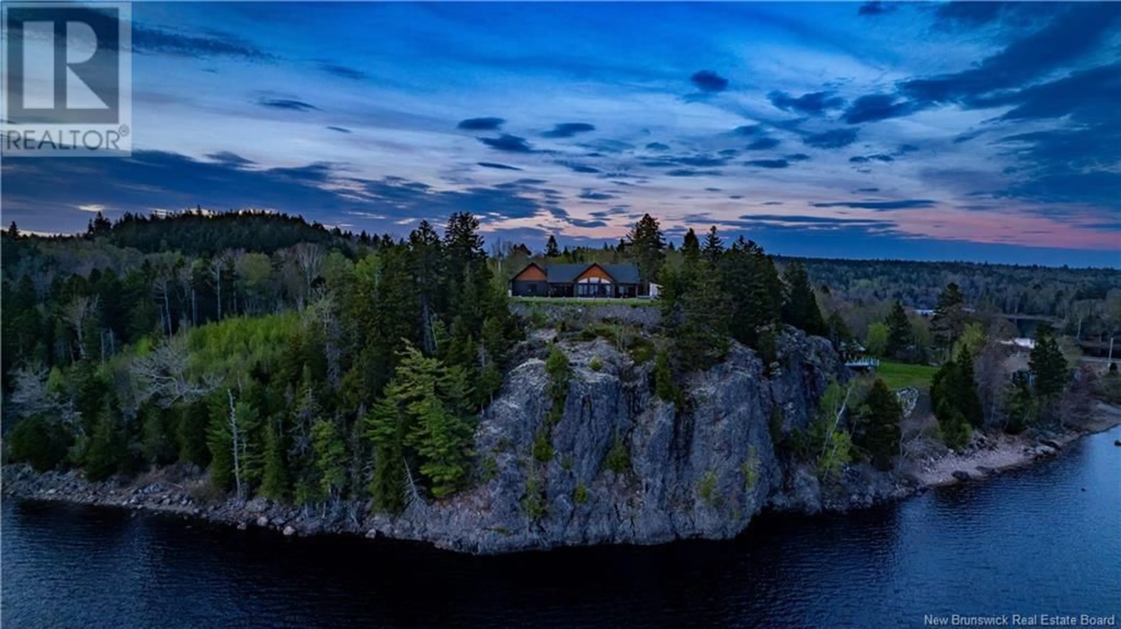A pic from outside/outdoor area/front of a property/back of a property/a pic from drone, water/lake/river/ocean view for 15 BLUFF ROAD, Utopia New Brunswick E5C0J4