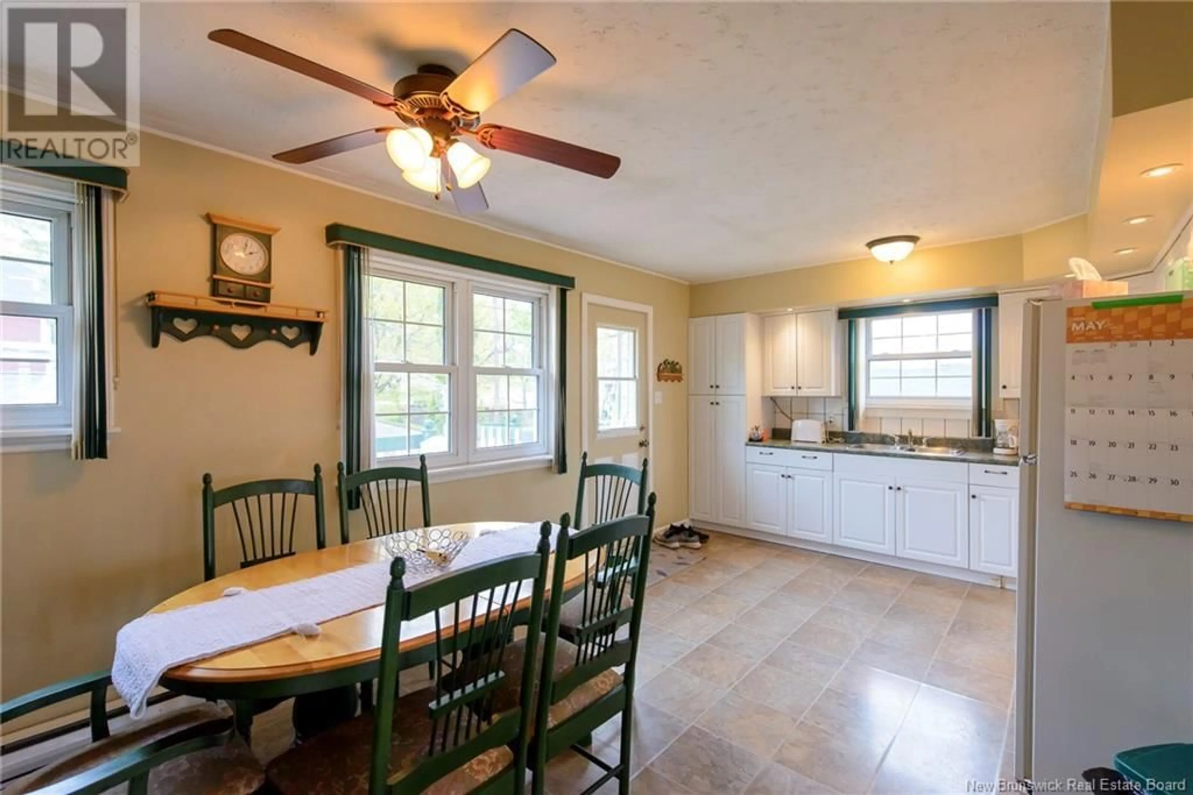 Dining room, ceramic/tile floor for 63 CITY LINE, Saint John New Brunswick E2M1K9