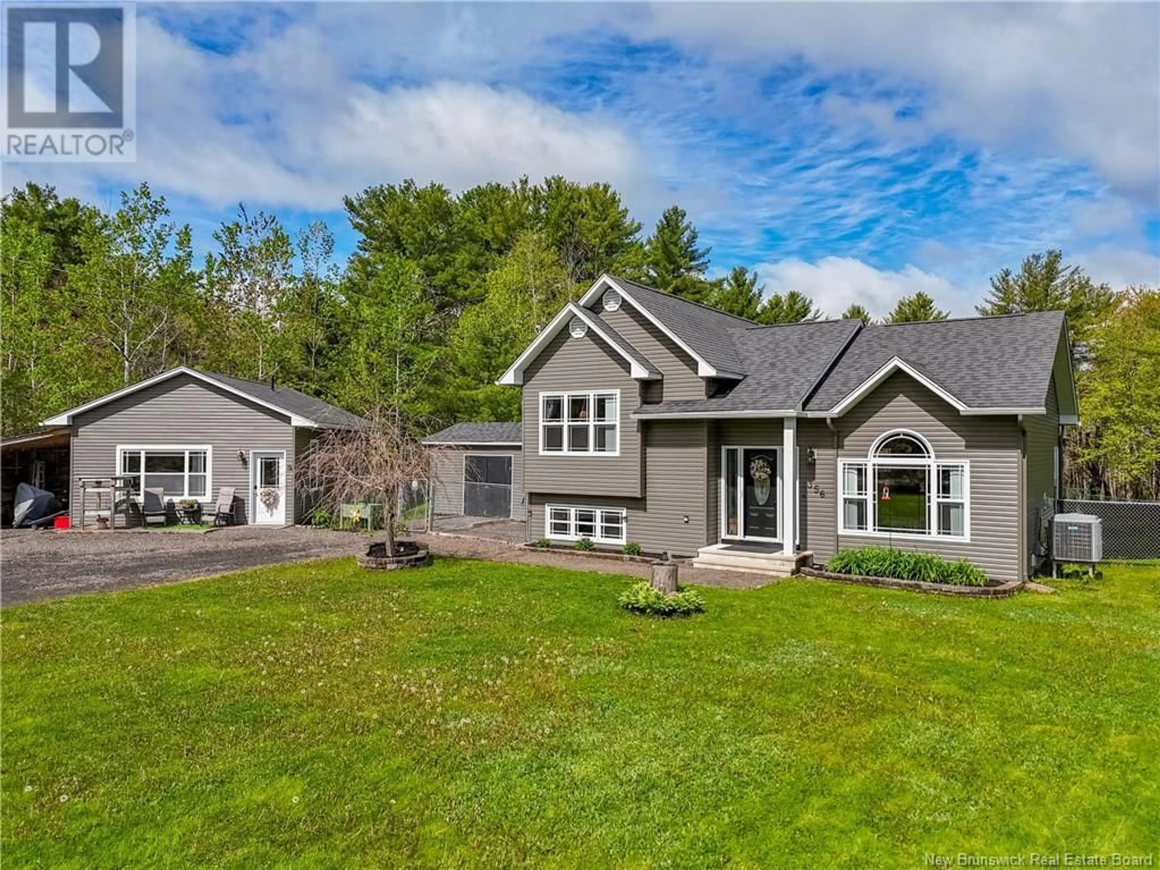 Home with vinyl exterior material, mountain view for 356 WATERVILLE ROAD, Waterville-Sunbury New Brunswick E2V3S7