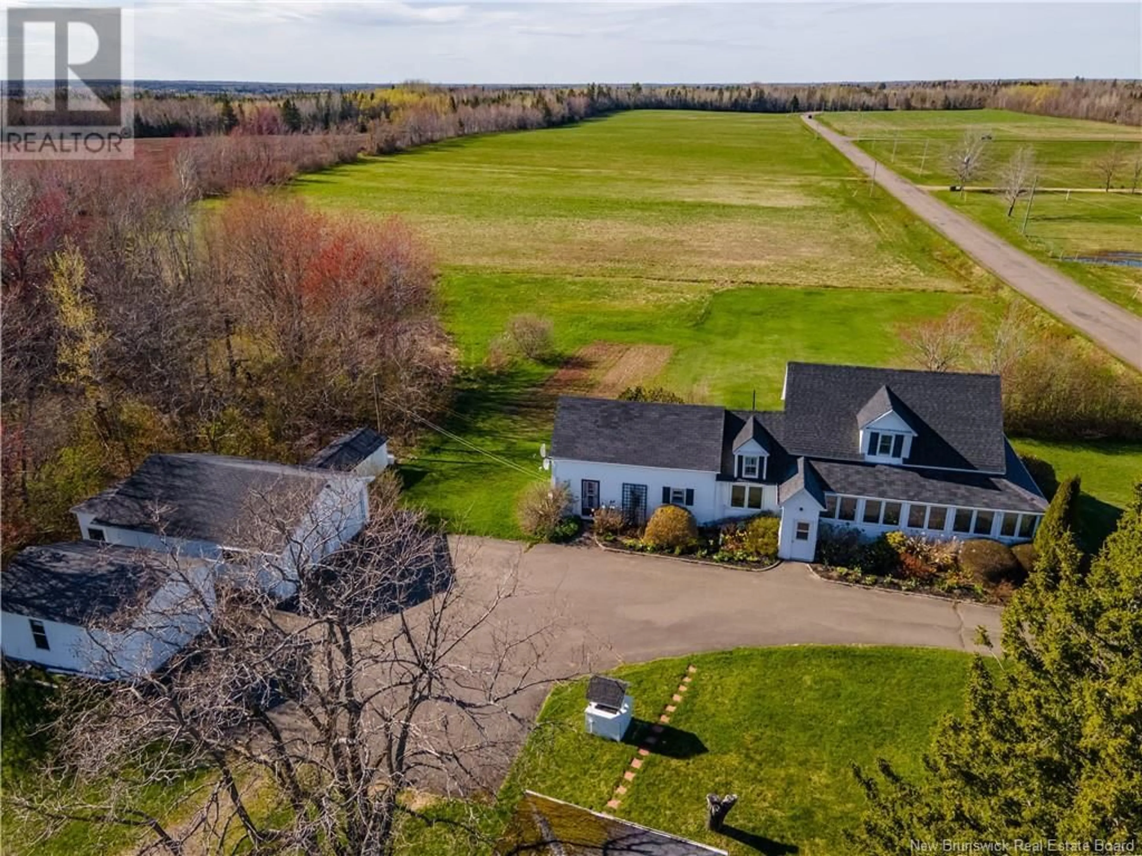 A pic from outside/outdoor area/front of a property/back of a property/a pic from drone, unknown for 1365 RENAUDS MILLS ROAD, Champ Dore New Brunswick E4V2N8