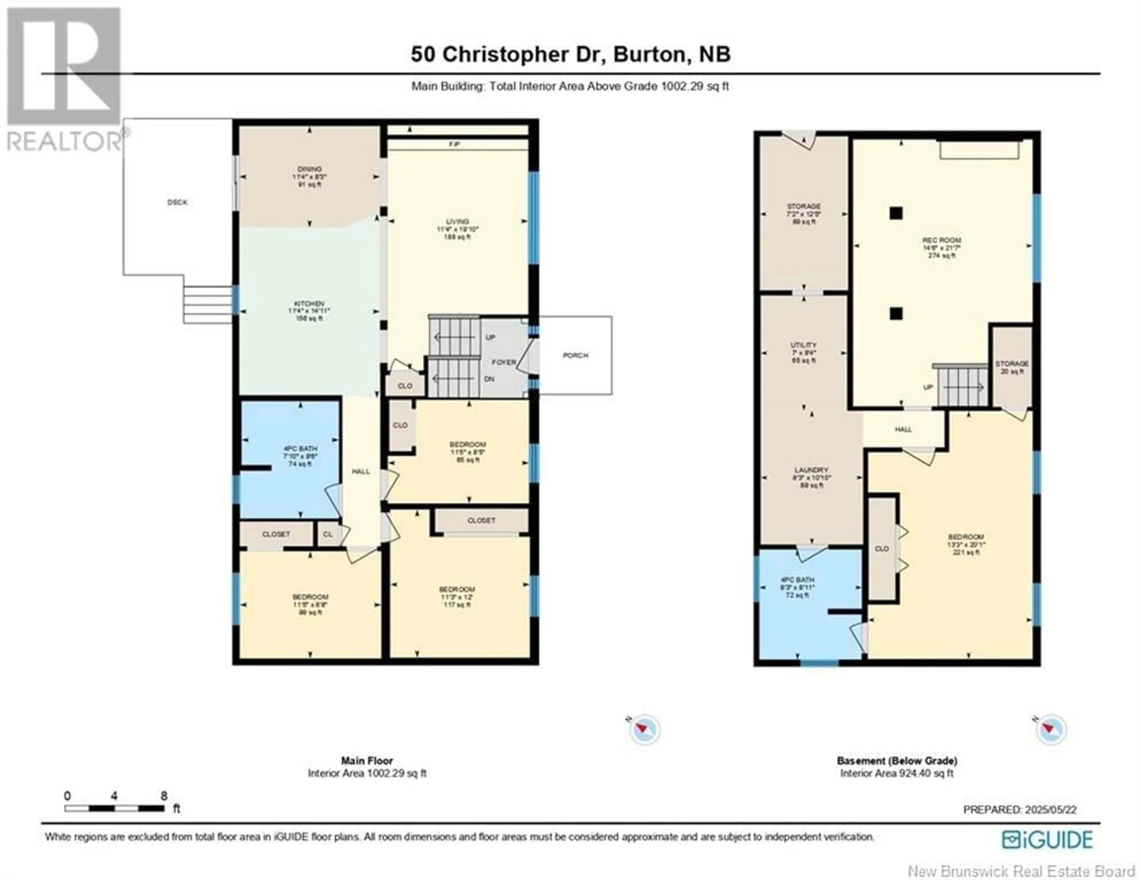 Floor plan for 50 CHRISTOPHER DRIVE, Burton New Brunswick E2V3H6