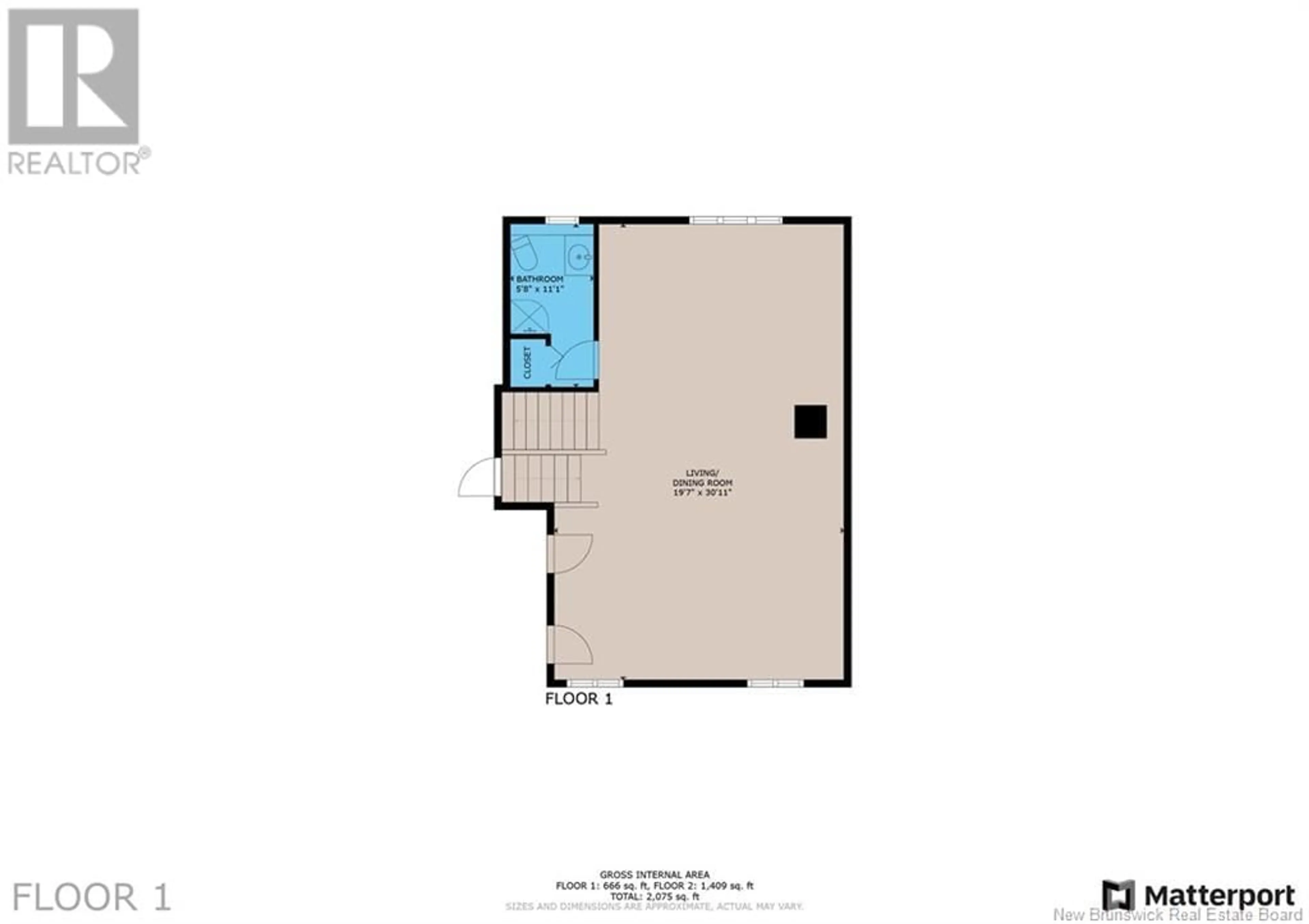 Floor plan for 541 PRE D'EN HAUT, Memramcook New Brunswick E4K1K5