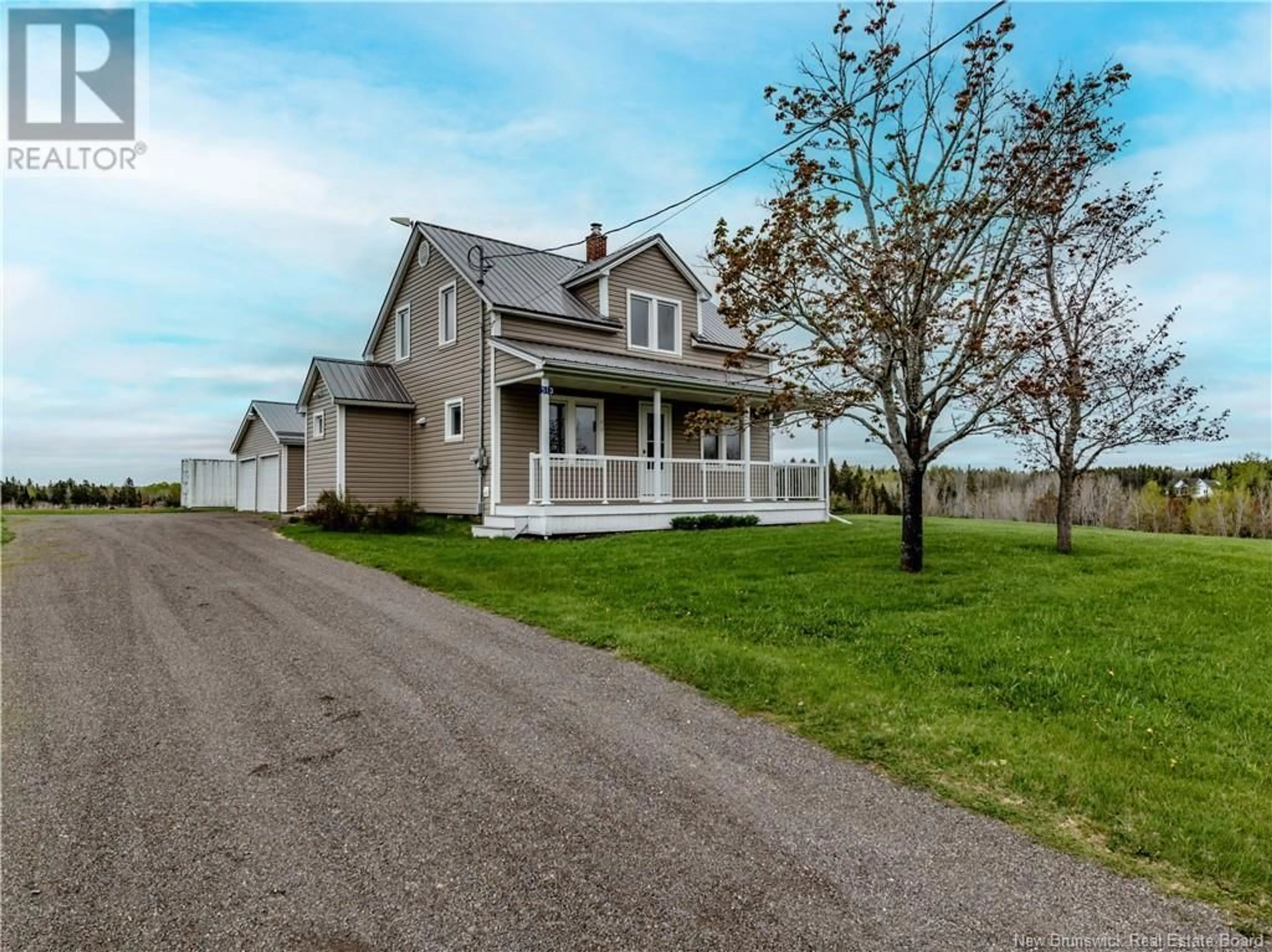 Home with vinyl exterior material, street for 513 DES PELLERIN ROAD, Sainte-Marie-De-Kent New Brunswick E4S1T3
