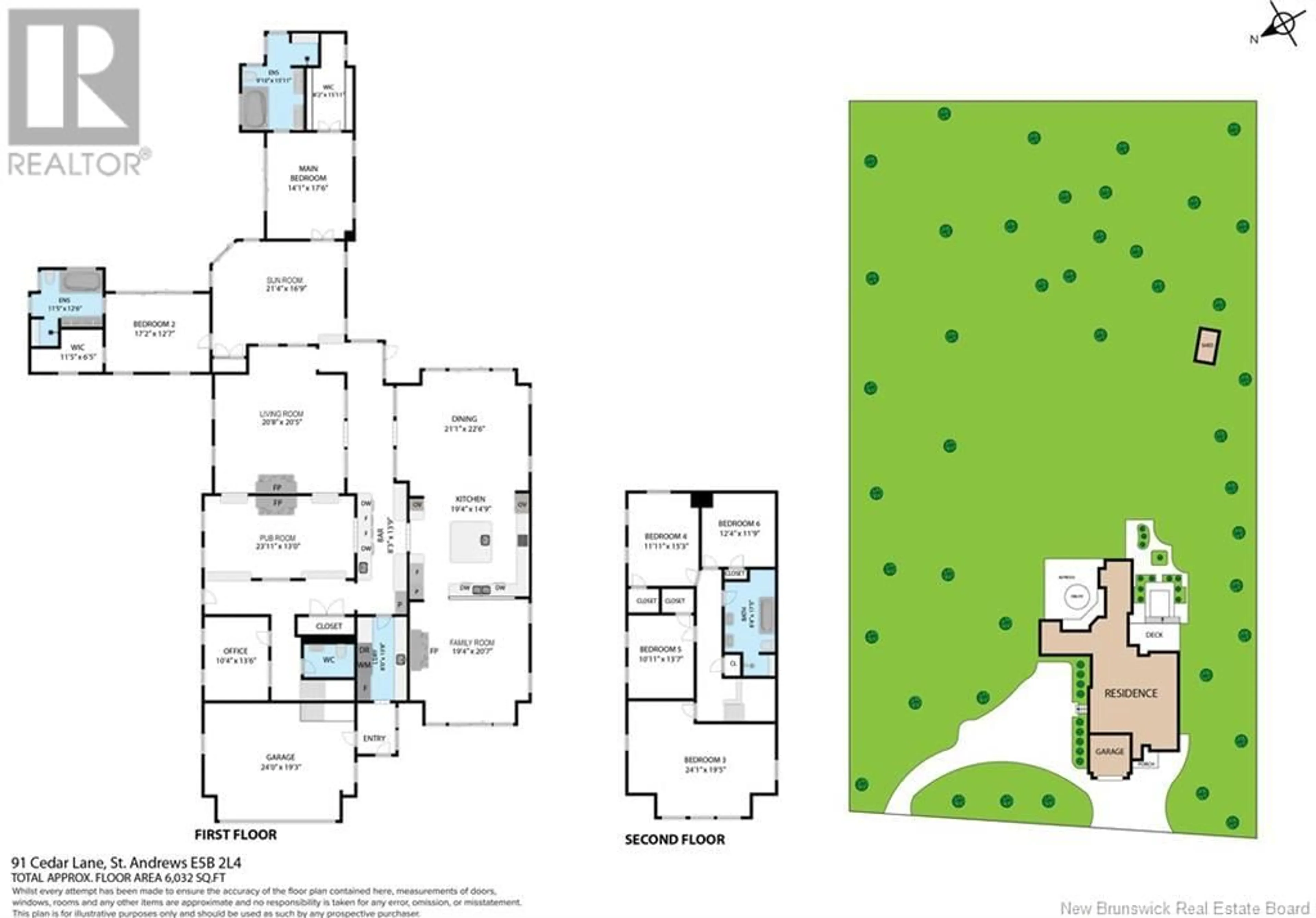 Floor plan for 91 CEDAR LANE, Saint Andrews New Brunswick E5B2L4