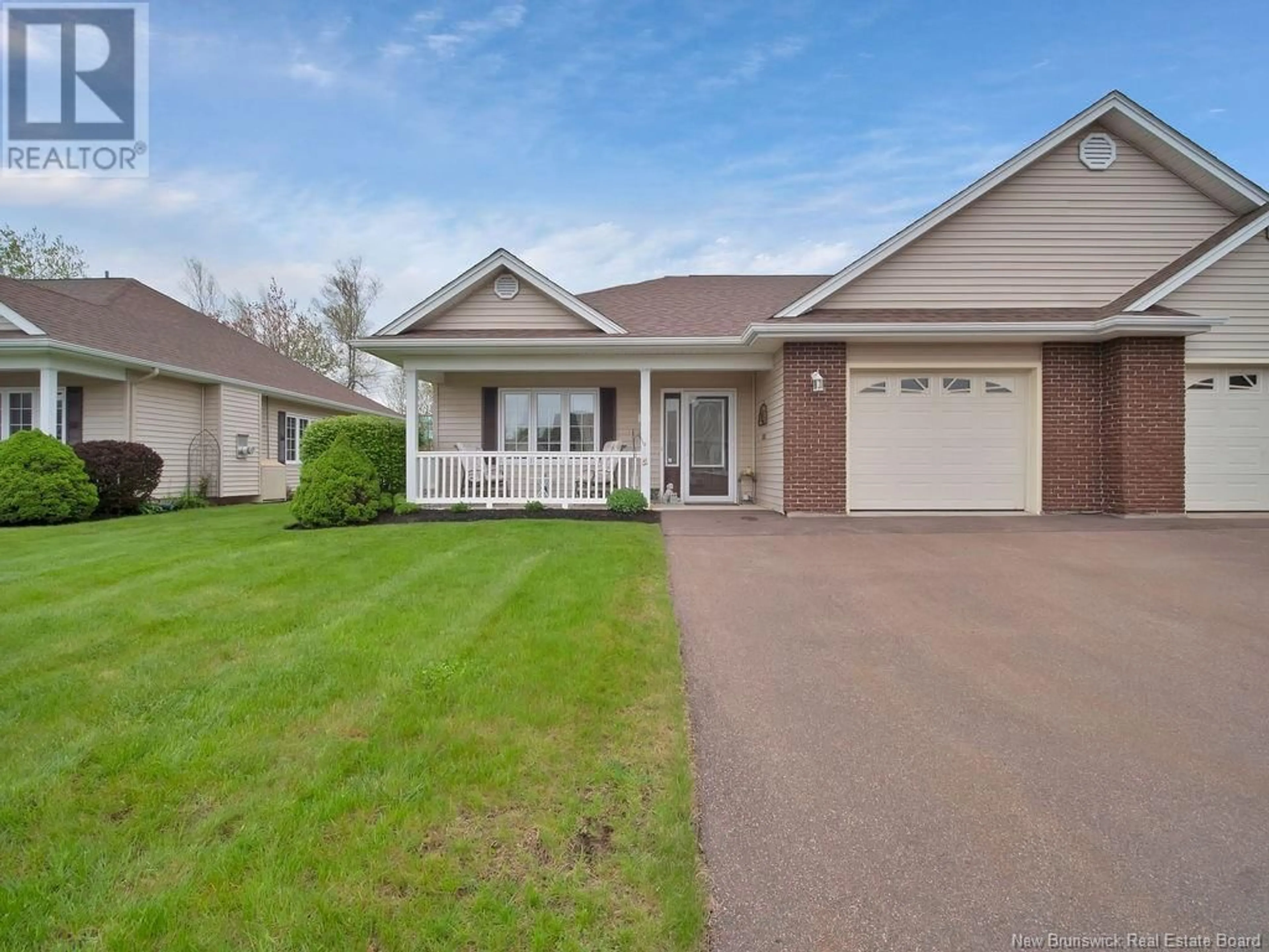 Home with vinyl exterior material, street for 35 ADELIE LANE, Moncton New Brunswick E1A0N4