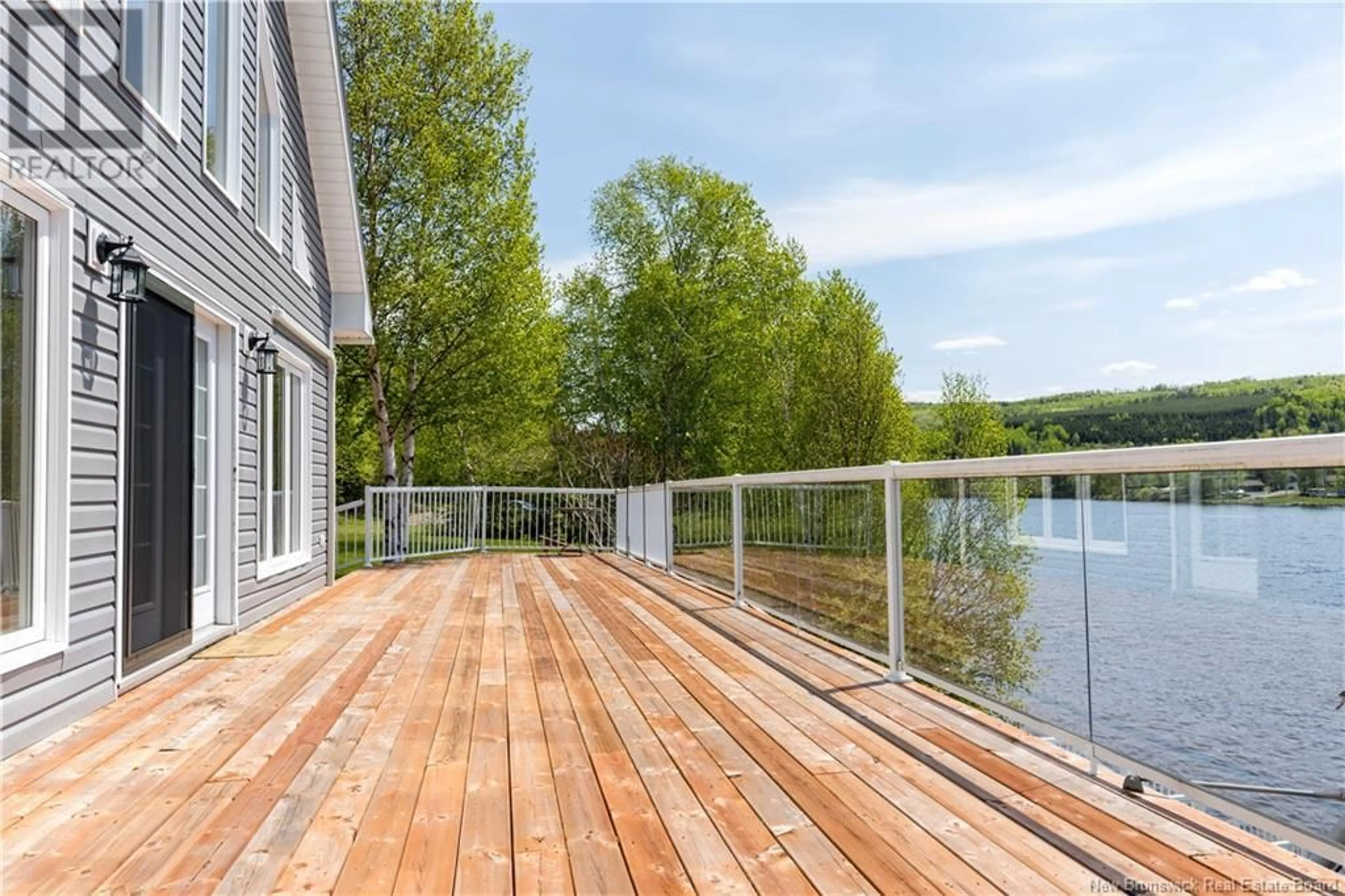 Patio, water/lake/river/ocean view for 61 O'NEILL ROAD, Gladwyn New Brunswick E7H3H8