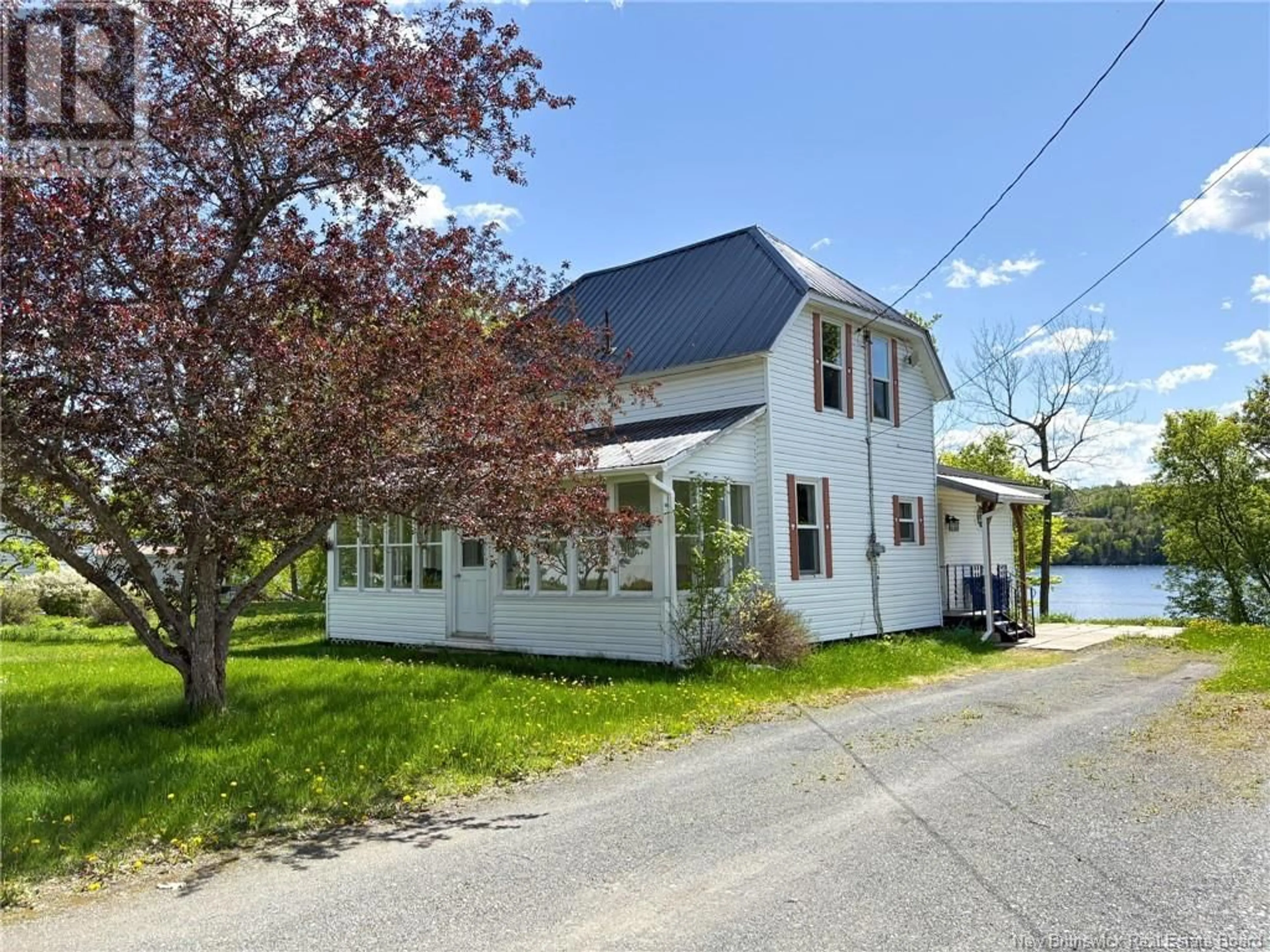 A pic from outside/outdoor area/front of a property/back of a property/a pic from drone, street for 205 UPPER KENT ROAD, Upper Kent New Brunswick E7J2E3