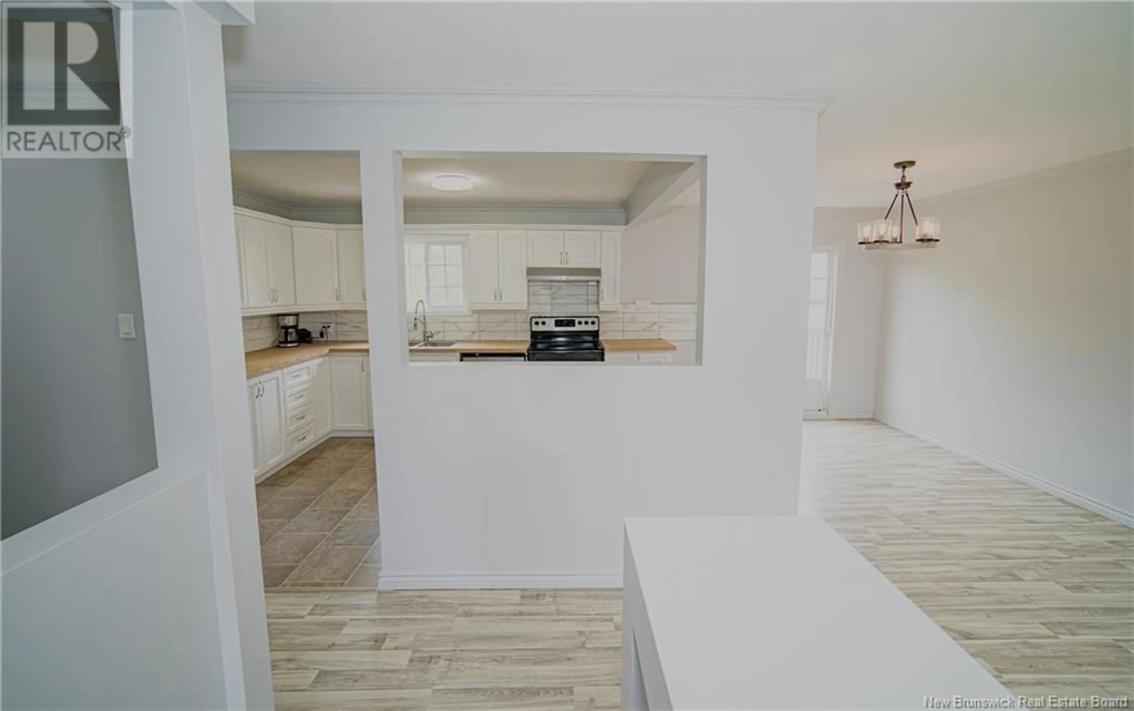 Open concept kitchen, unknown for 416 COVERT STREET, Oromocto New Brunswick E2V1E9