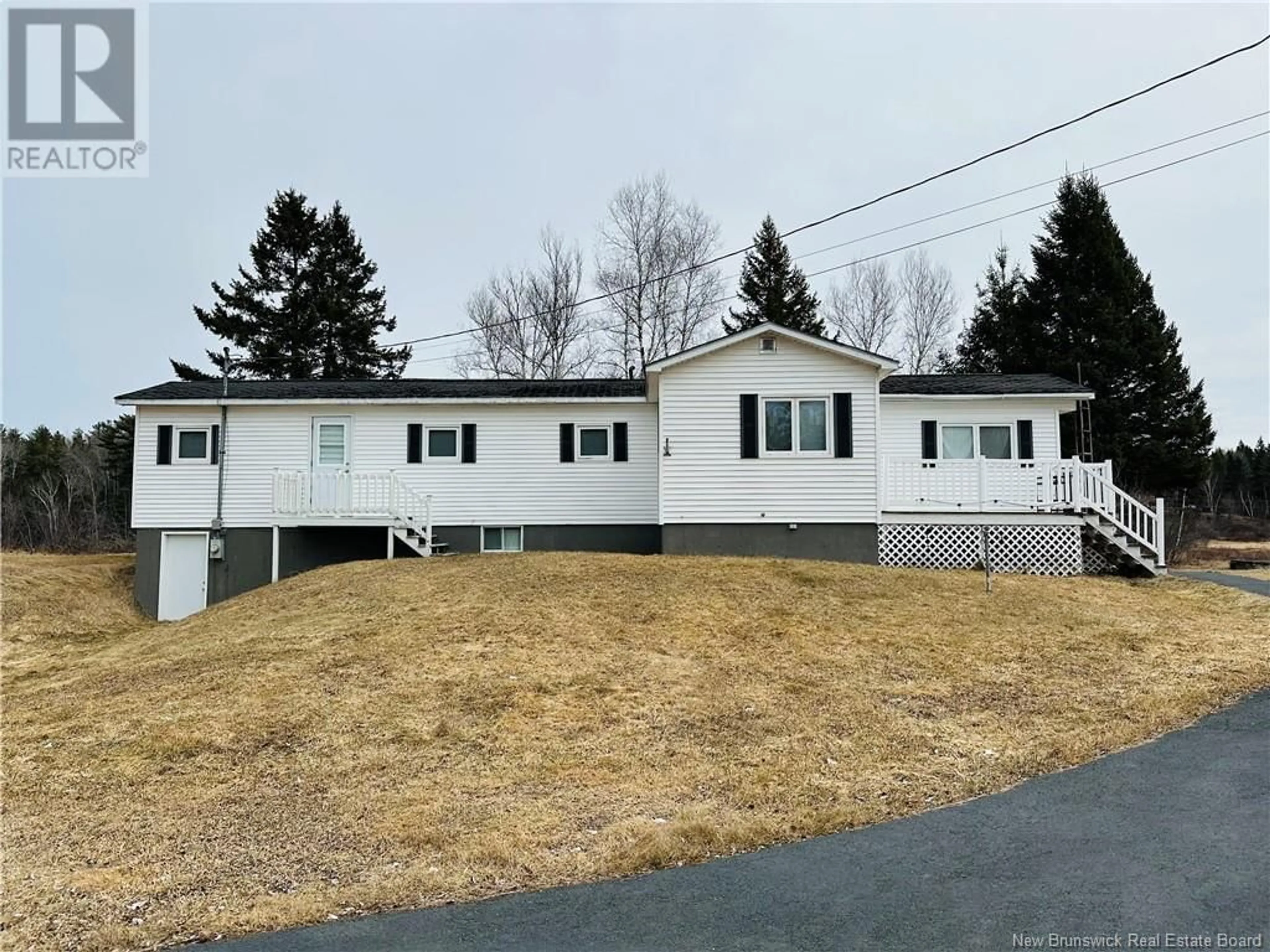 Home with vinyl exterior material, street for 1072 HOWARD ROAD, Keenans New Brunswick E9B2E7