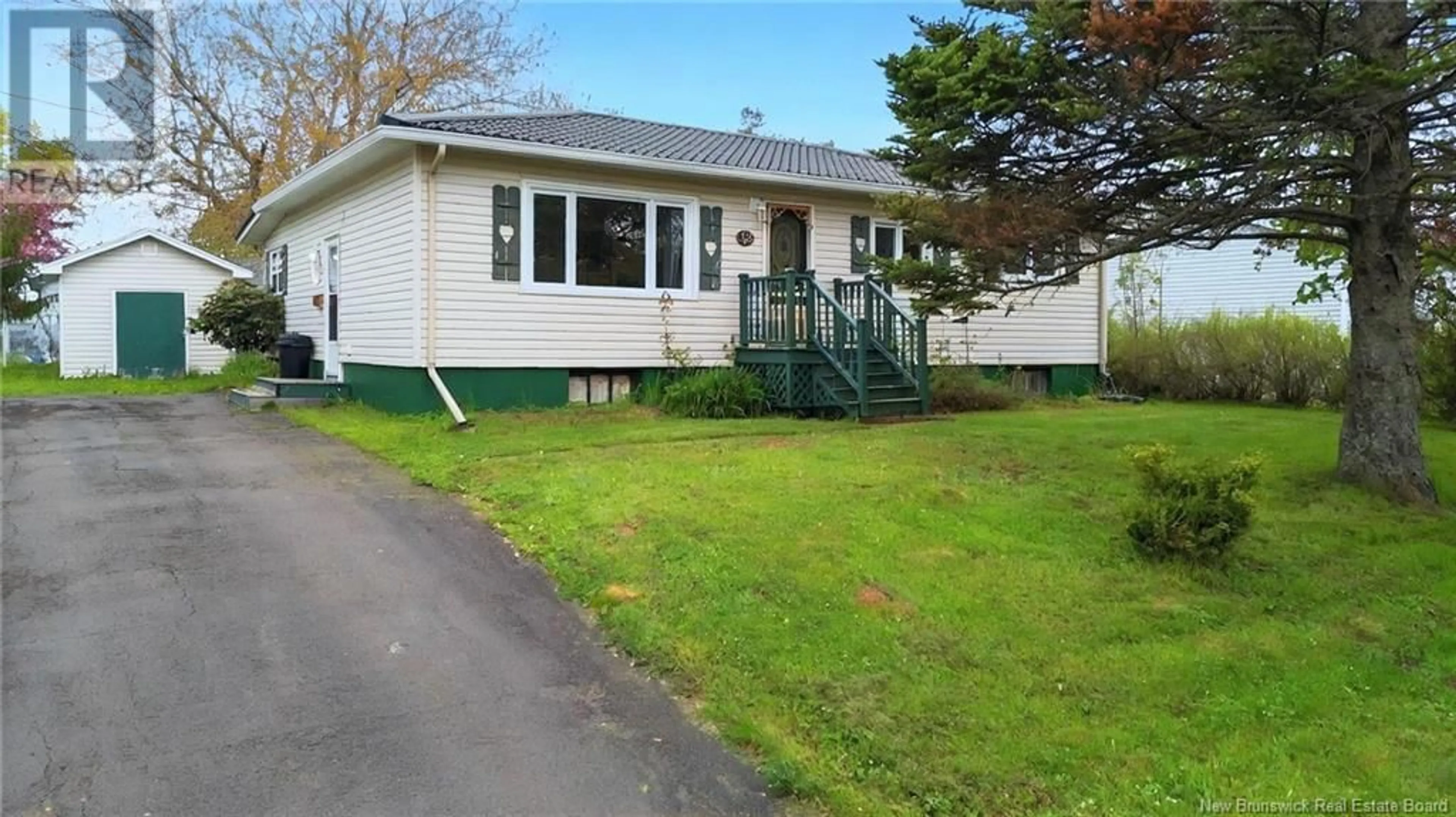 Home with vinyl exterior material, street for 12 BORDEN STREET, Riverview New Brunswick E1B3N8
