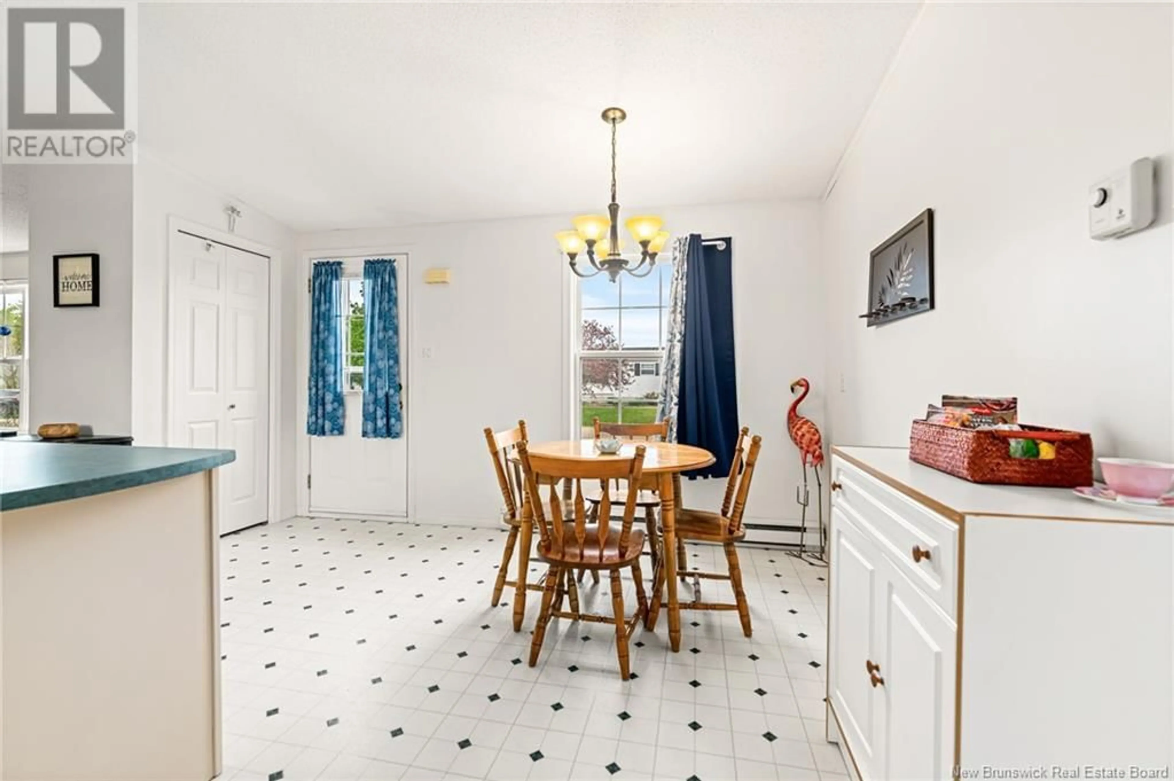 Dining room, ceramic/tile floor for 6 SENTIER STREET, Moncton New Brunswick E1H3J7