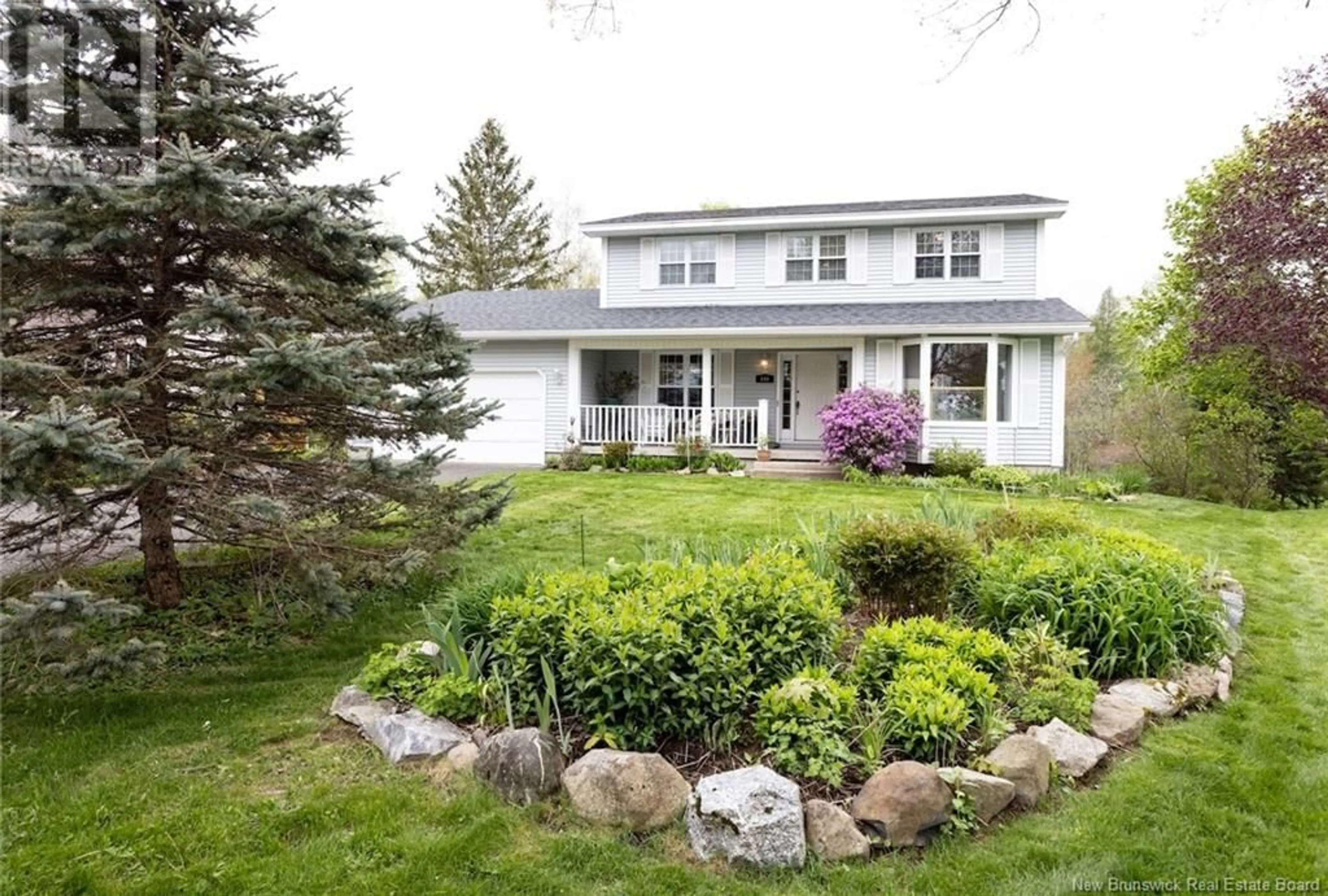Home with vinyl exterior material, street for 140 CASE STREET, Fredericton New Brunswick E3B7E2