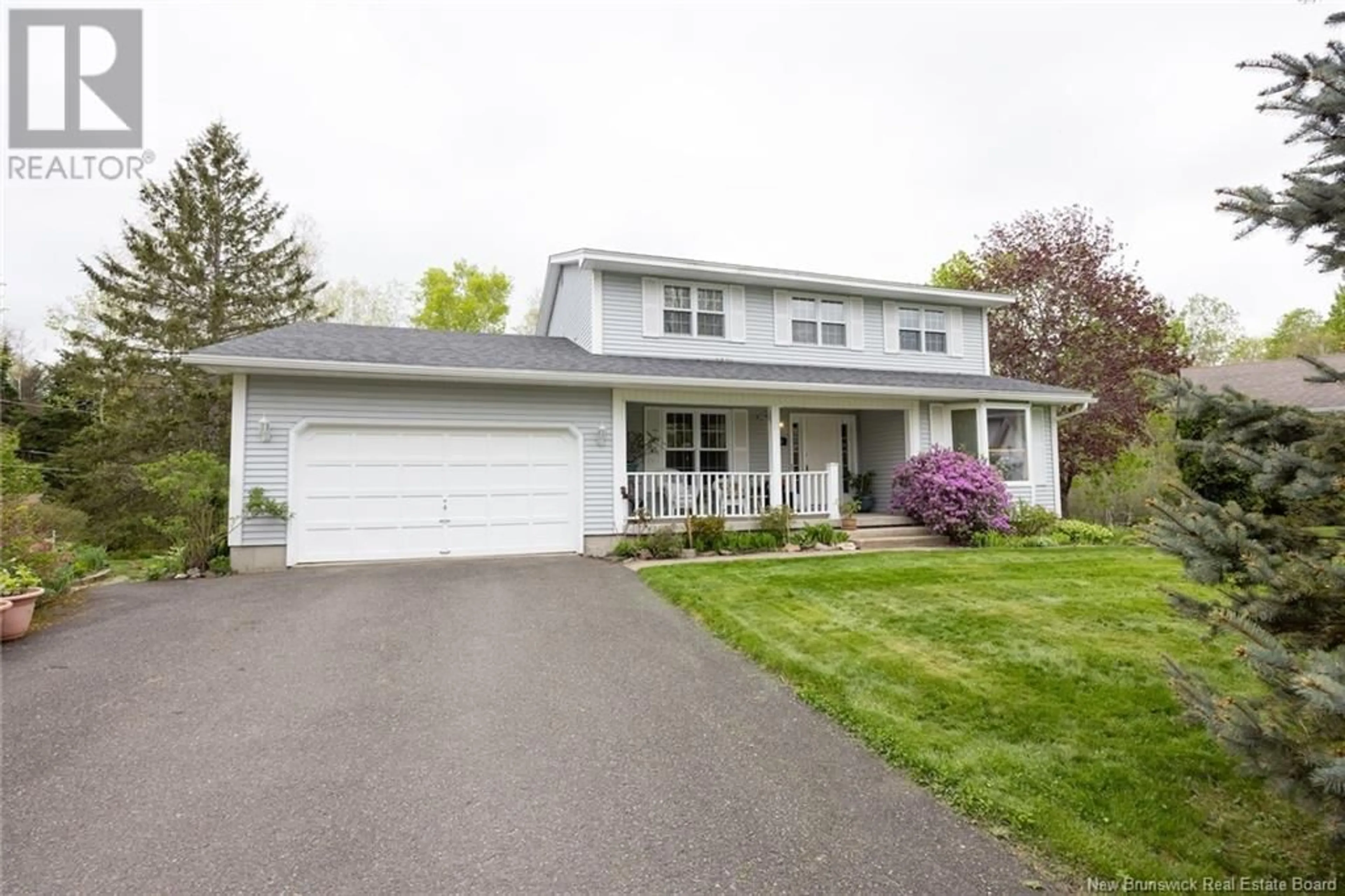 Home with vinyl exterior material, street for 140 CASE STREET, Fredericton New Brunswick E3B7E2