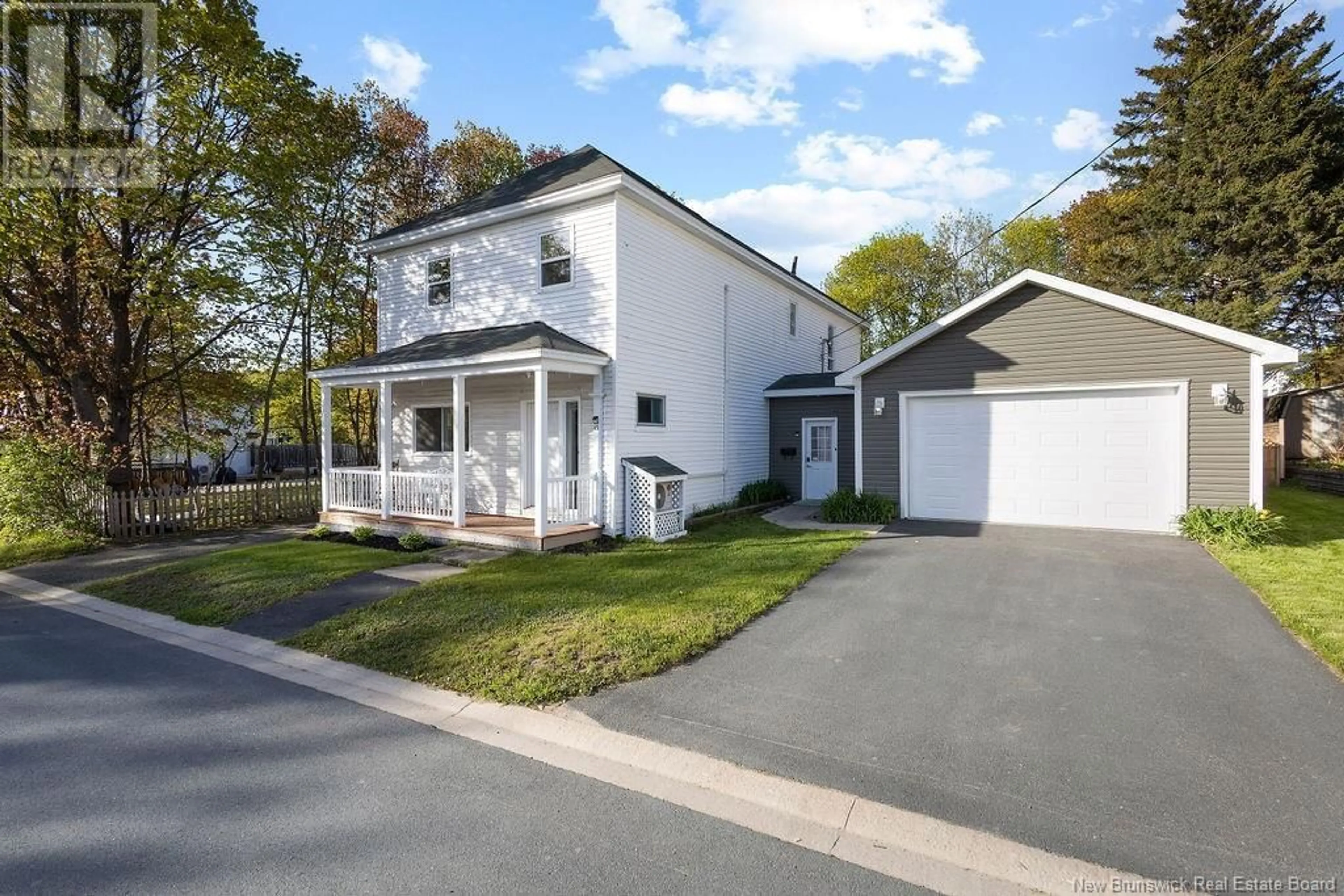 Home with vinyl exterior material, street for 43 PRINCESS STREET, Miramichi New Brunswick E1N2K4
