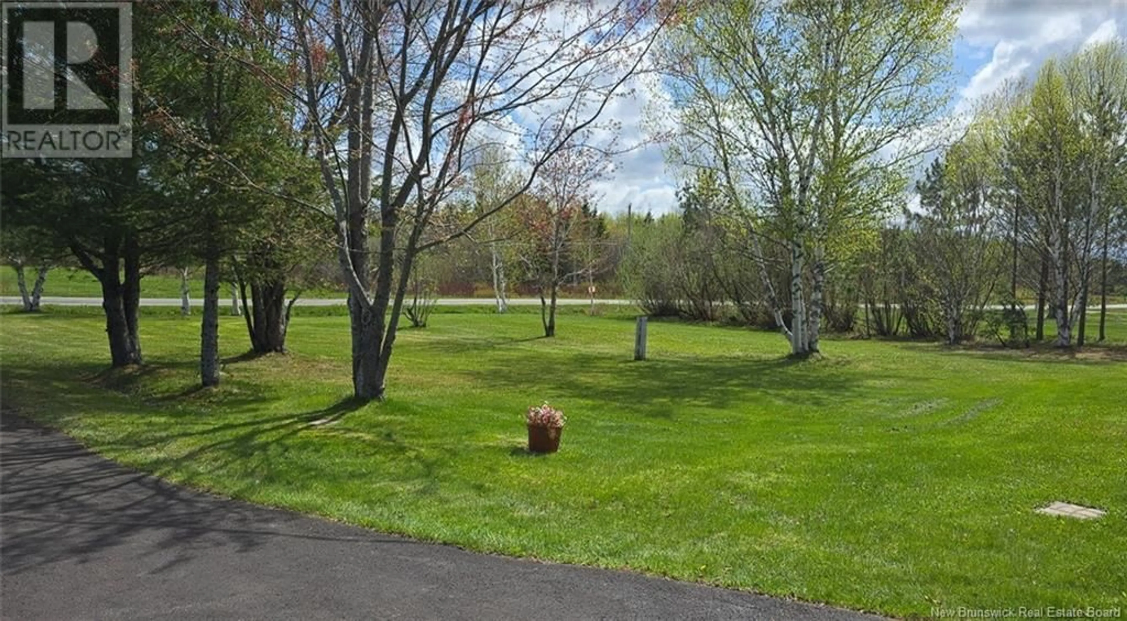 Patio, forest/trees view for 1603 ROUTE 340, Canobie New Brunswick E2A5G7