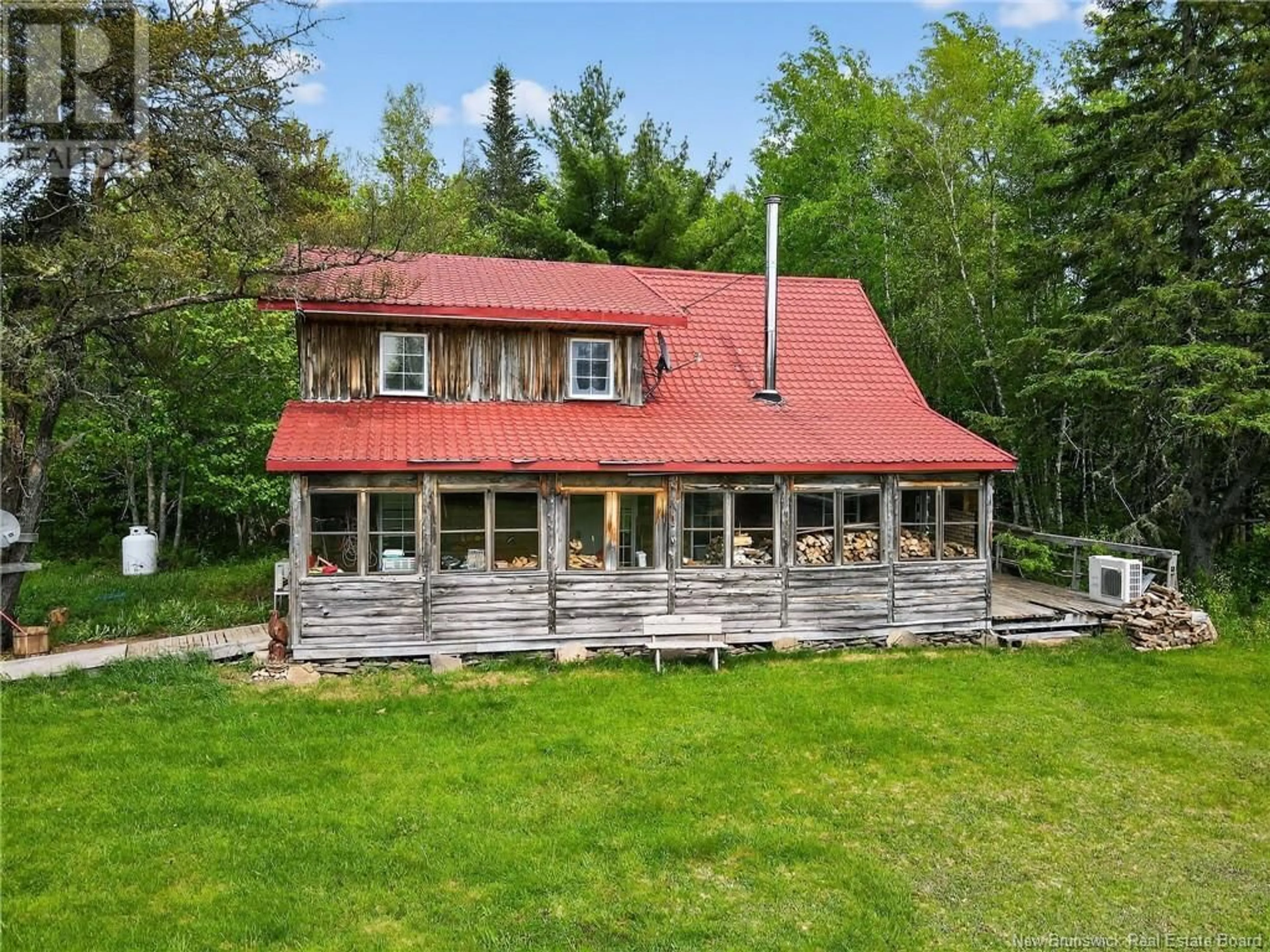 A pic from outside/outdoor area/front of a property/back of a property/a pic from drone, unknown for 8387 126 ROUTE, Harcourt New Brunswick E4T2Z9